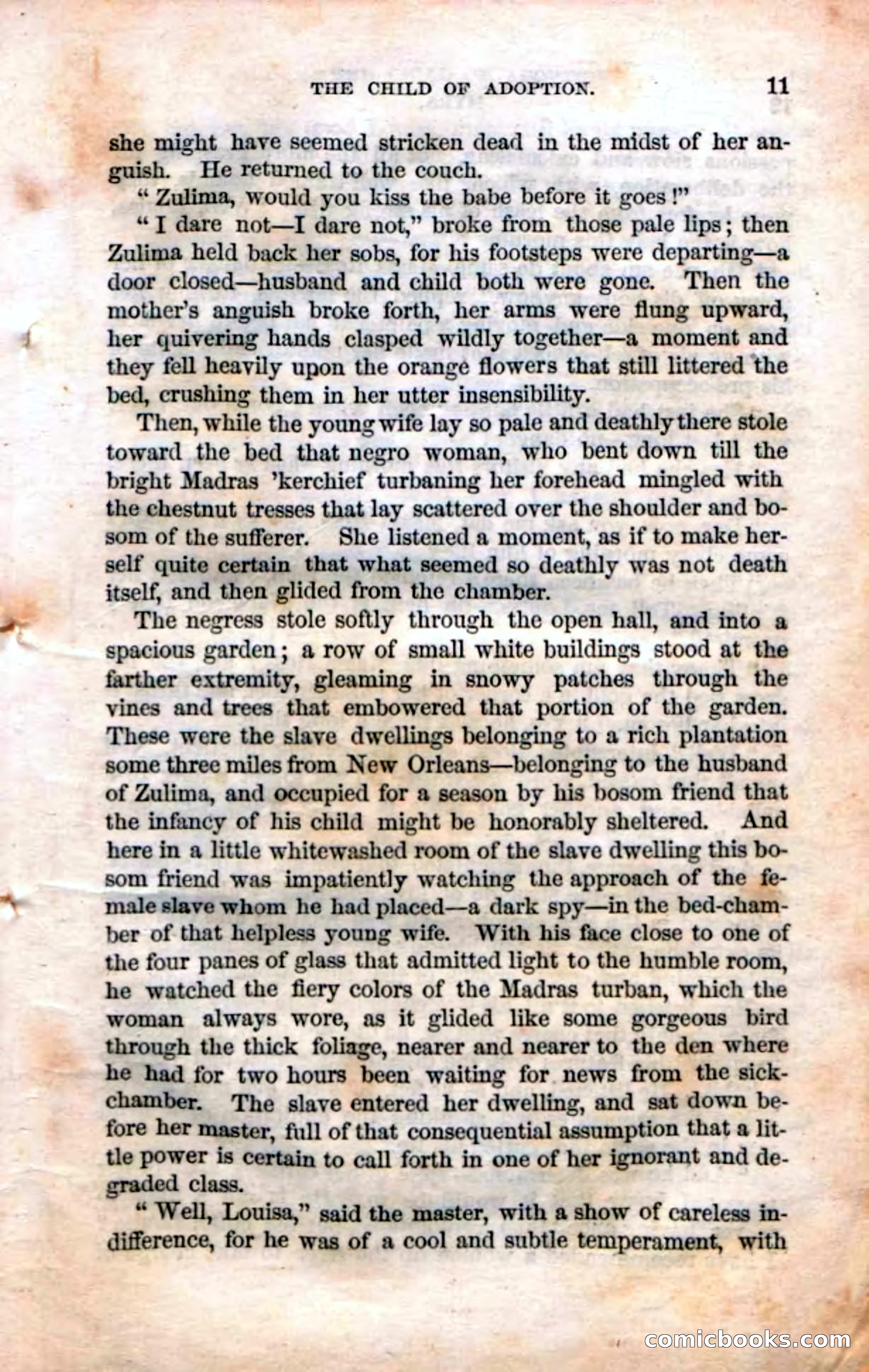 Beadle's Dime Novels No. 3: Myra, the Child of Adoption — page 13 of 130