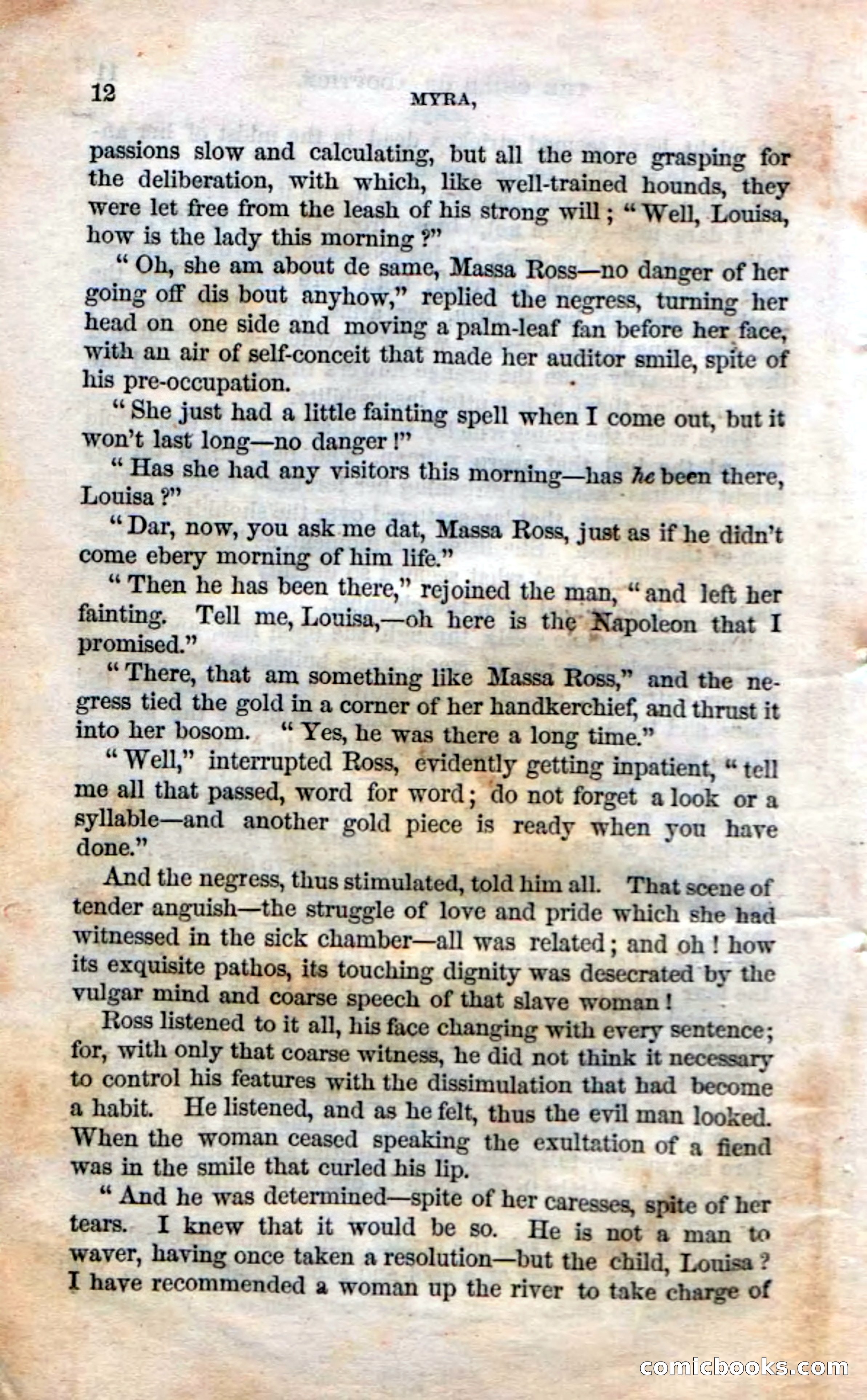 Beadle's Dime Novels No. 3: Myra, the Child of Adoption — page 14 of 130