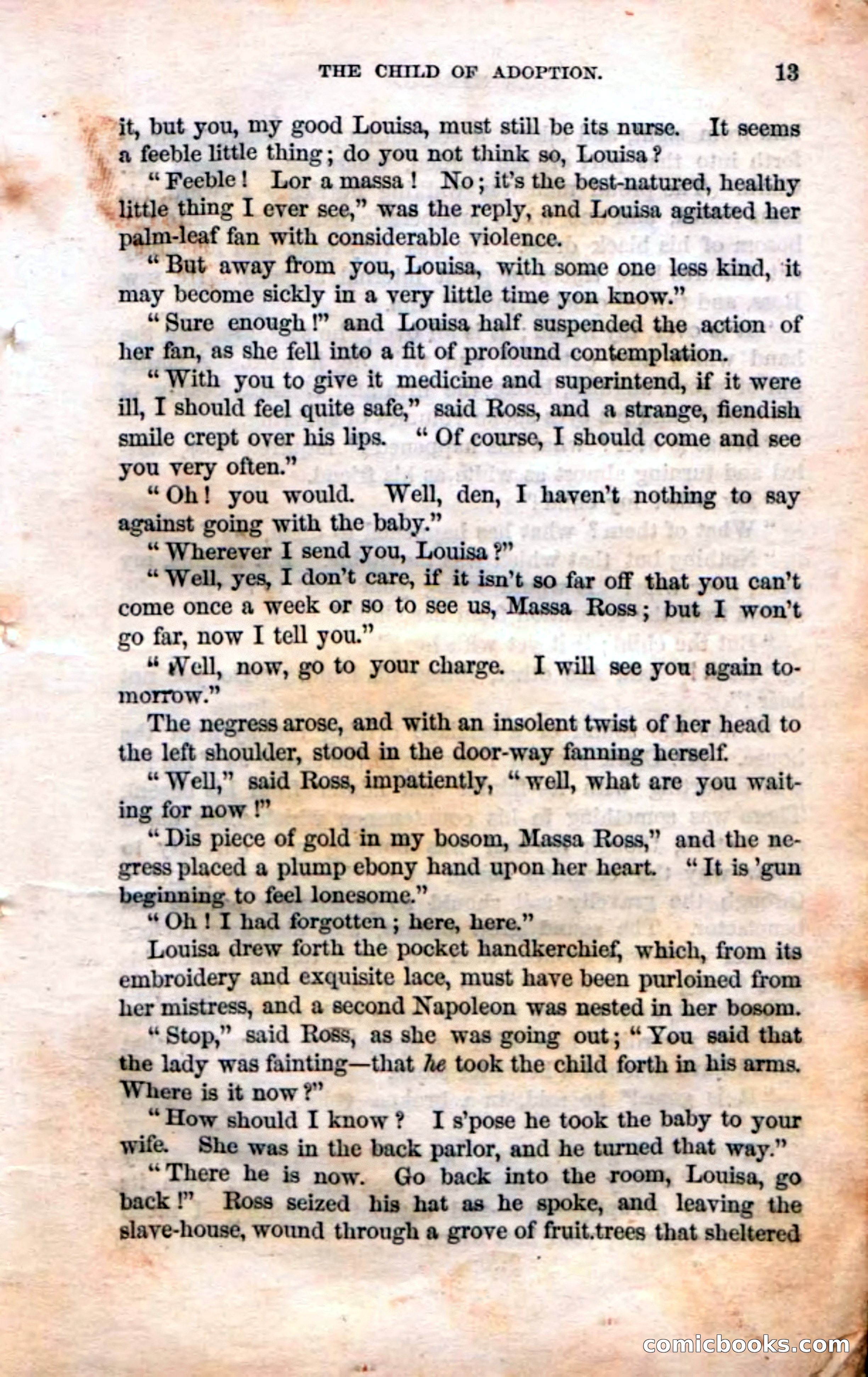 Beadle's Dime Novels No. 3: Myra, the Child of Adoption — page 15 of 130