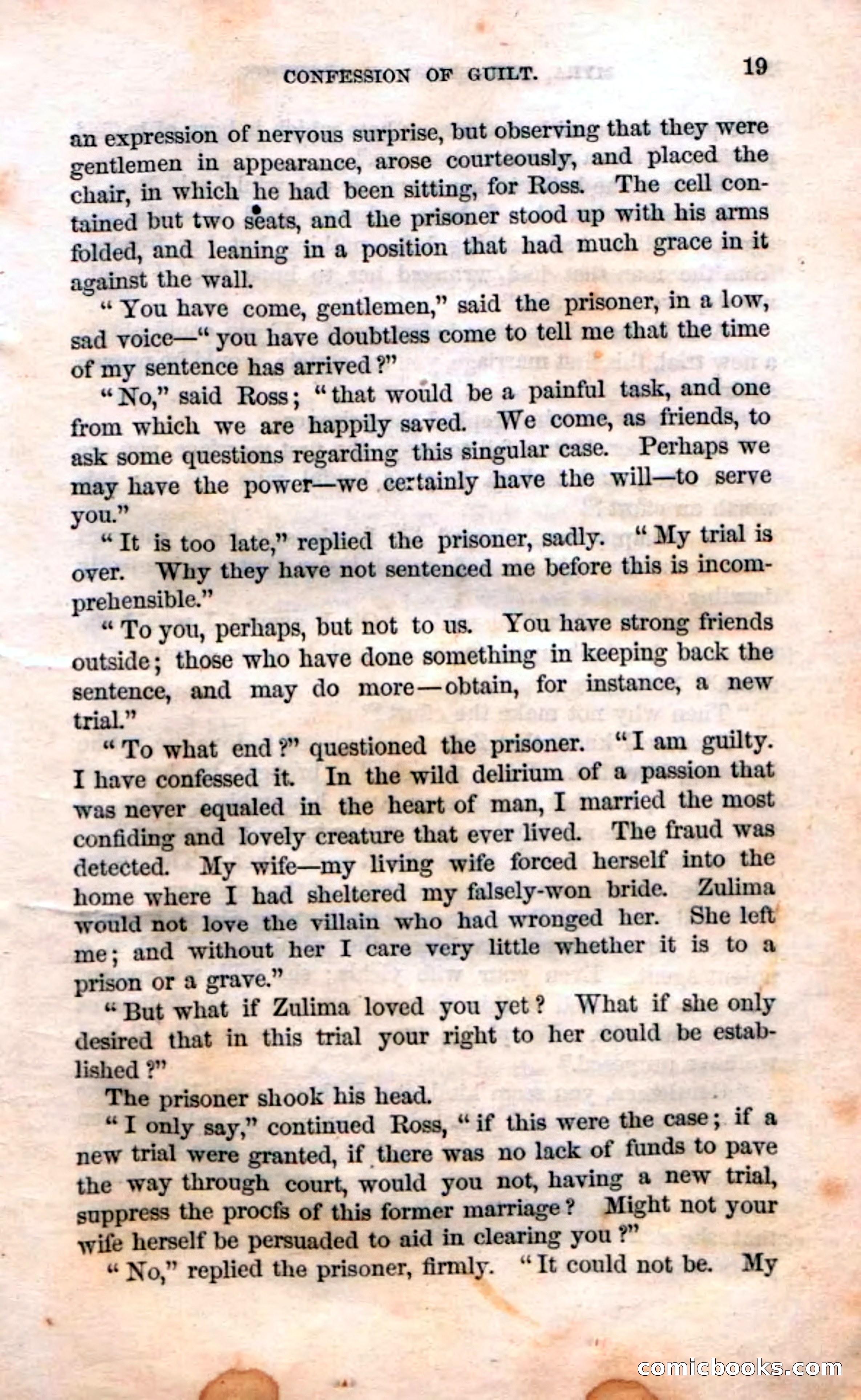 Beadle's Dime Novels No. 3: Myra, the Child of Adoption — page 21 of 130