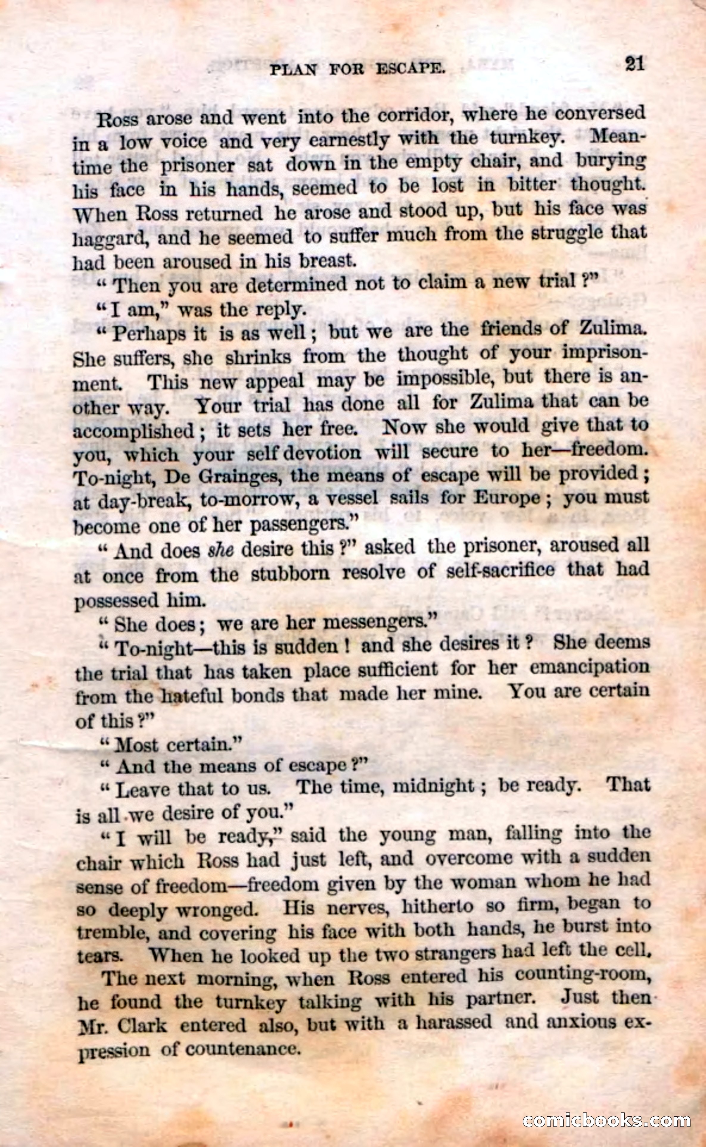 Beadle's Dime Novels No. 3: Myra, the Child of Adoption — page 23 of 130