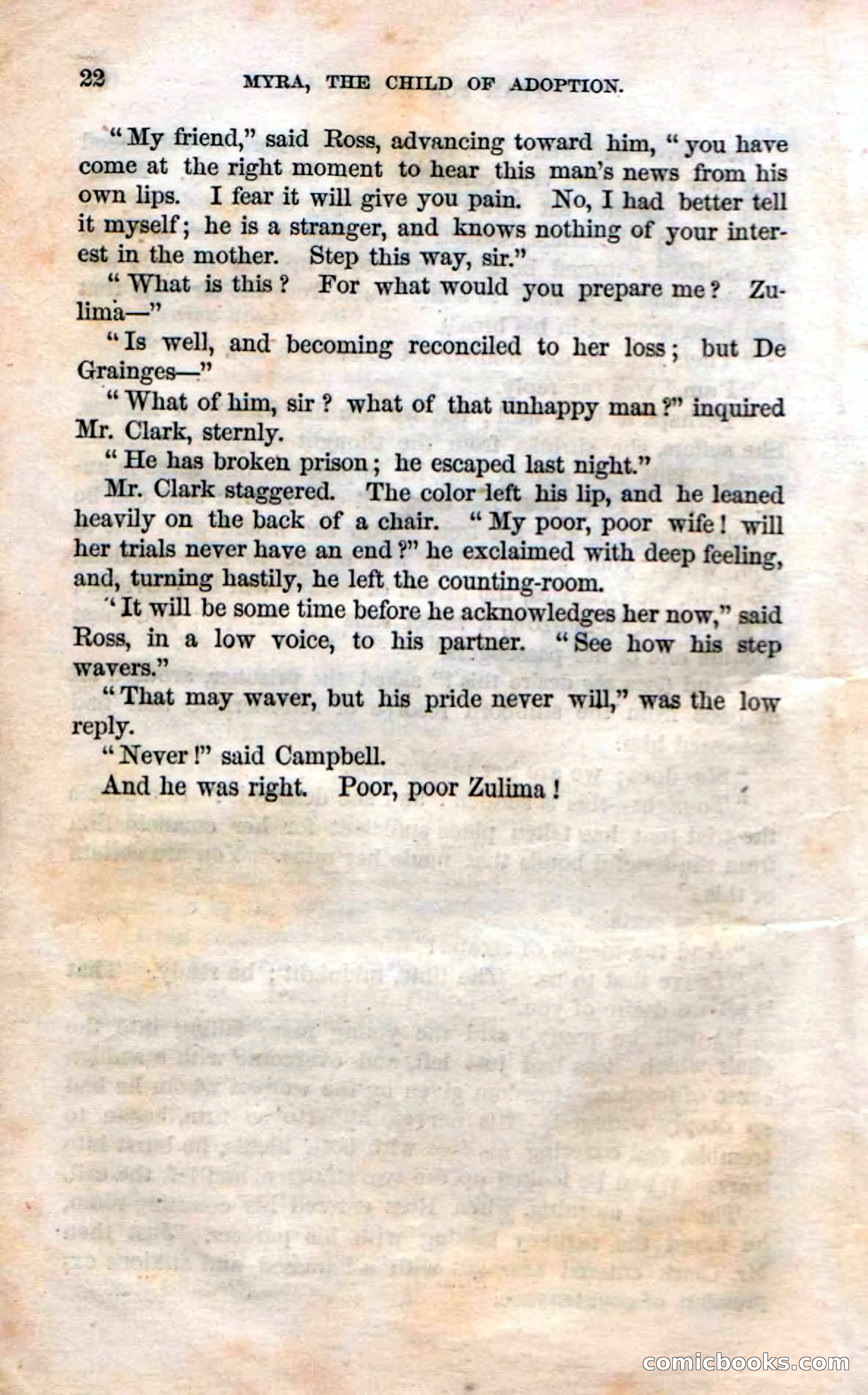 Beadle's Dime Novels No. 3: Myra, the Child of Adoption — page 24 of 130