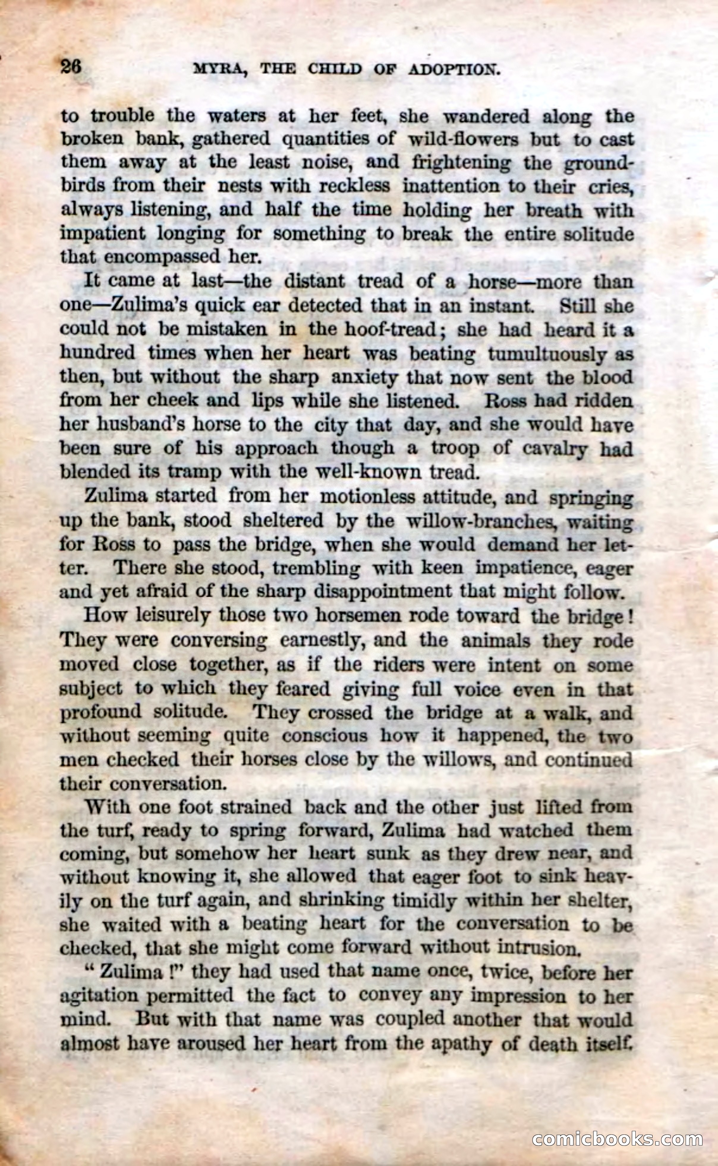 Beadle's Dime Novels No. 3: Myra, the Child of Adoption — page 28 of 130