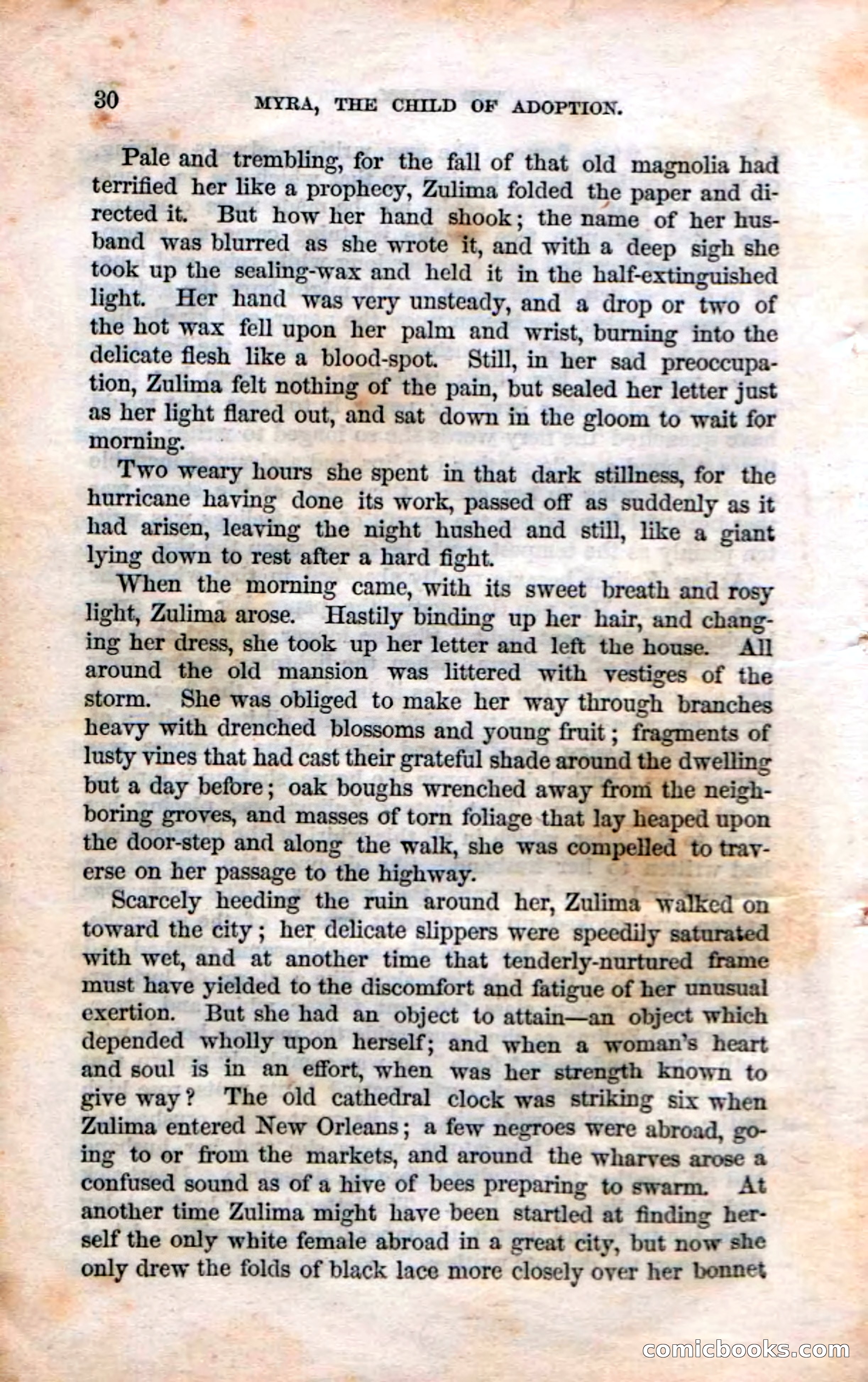 Beadle's Dime Novels No. 3: Myra, the Child of Adoption — page 32 of 130