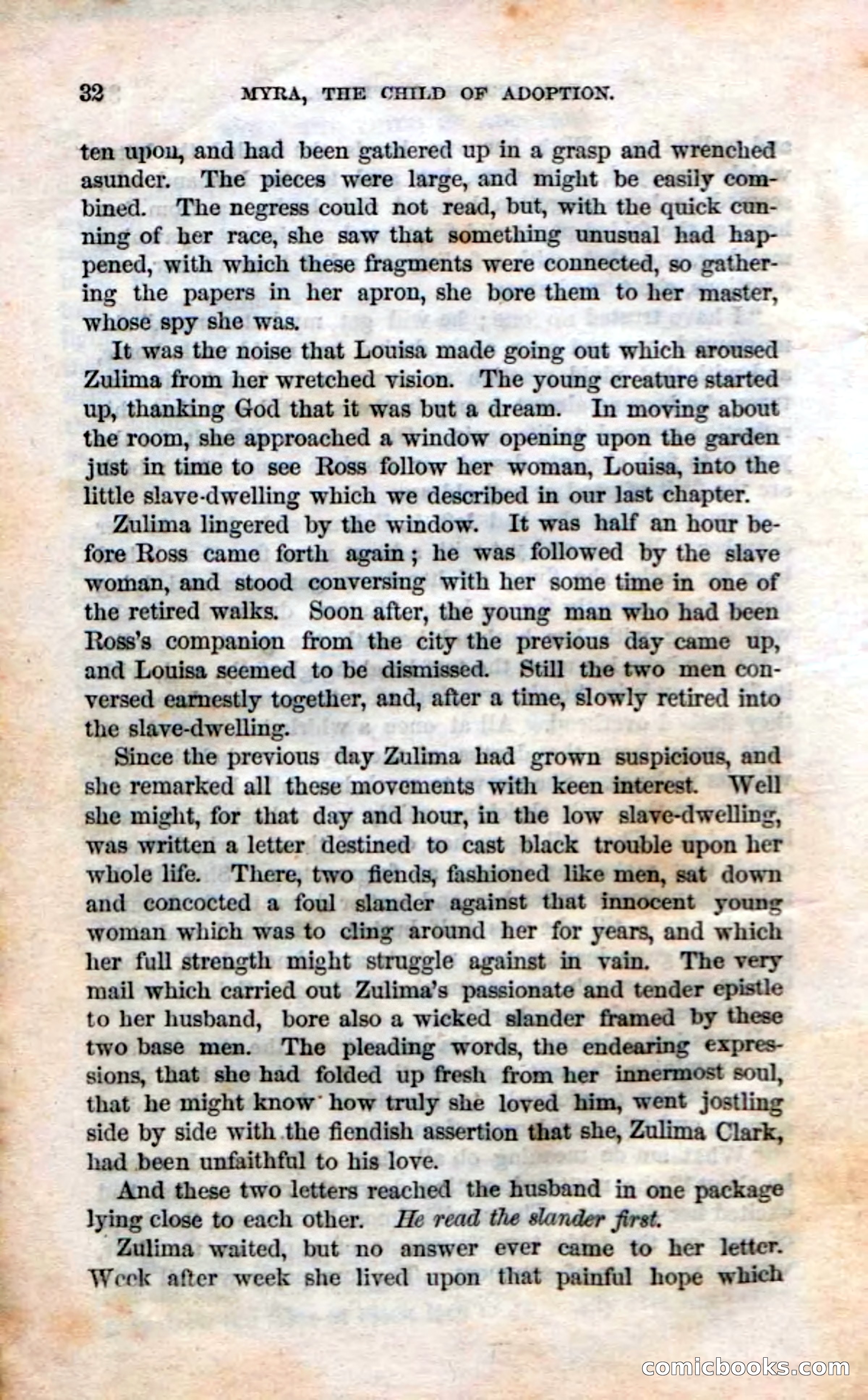 Beadle's Dime Novels No. 3: Myra, the Child of Adoption — page 34 of 130