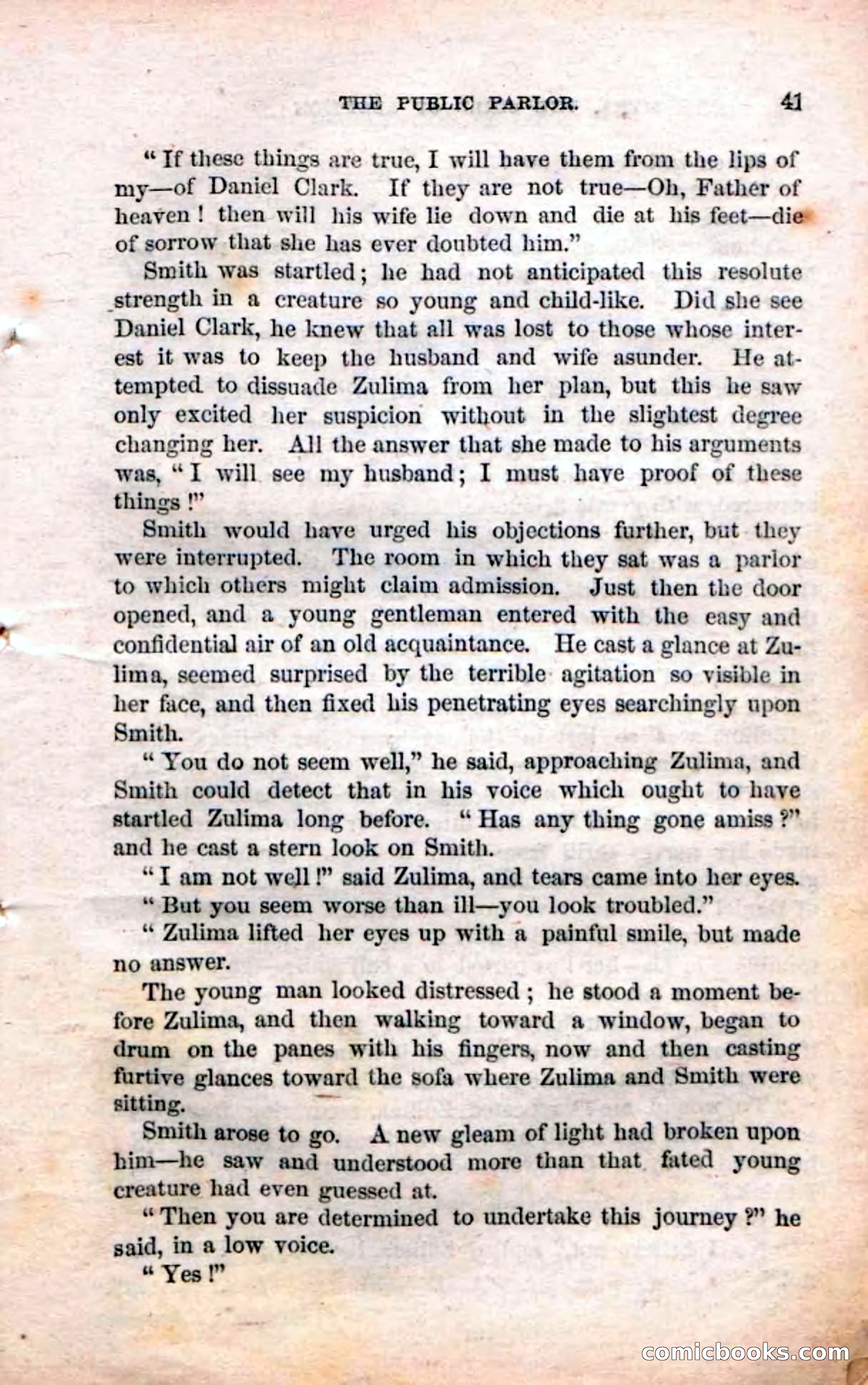 Beadle's Dime Novels No. 3: Myra, the Child of Adoption — page 43 of 130