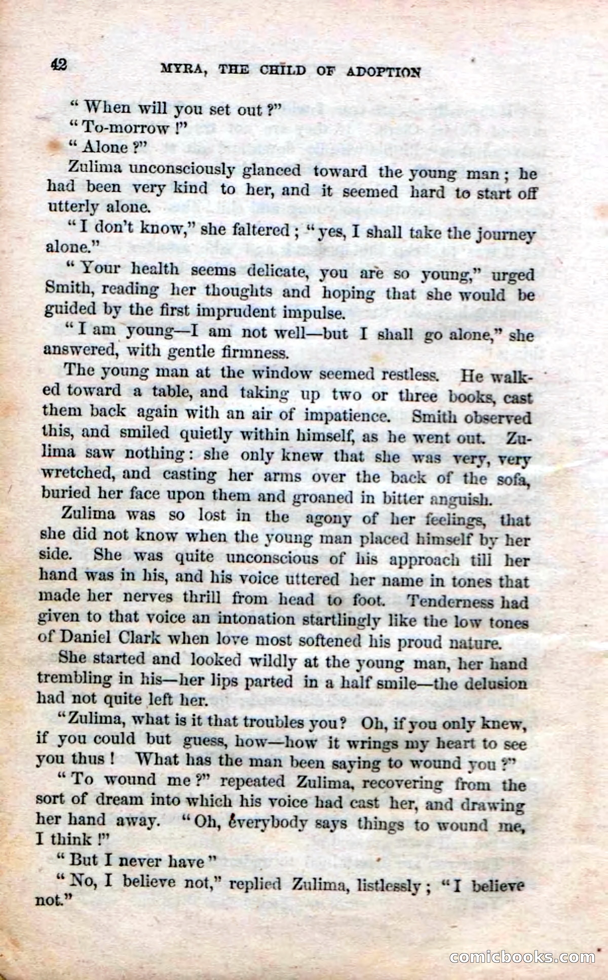 Beadle's Dime Novels No. 3: Myra, the Child of Adoption — page 44 of 130