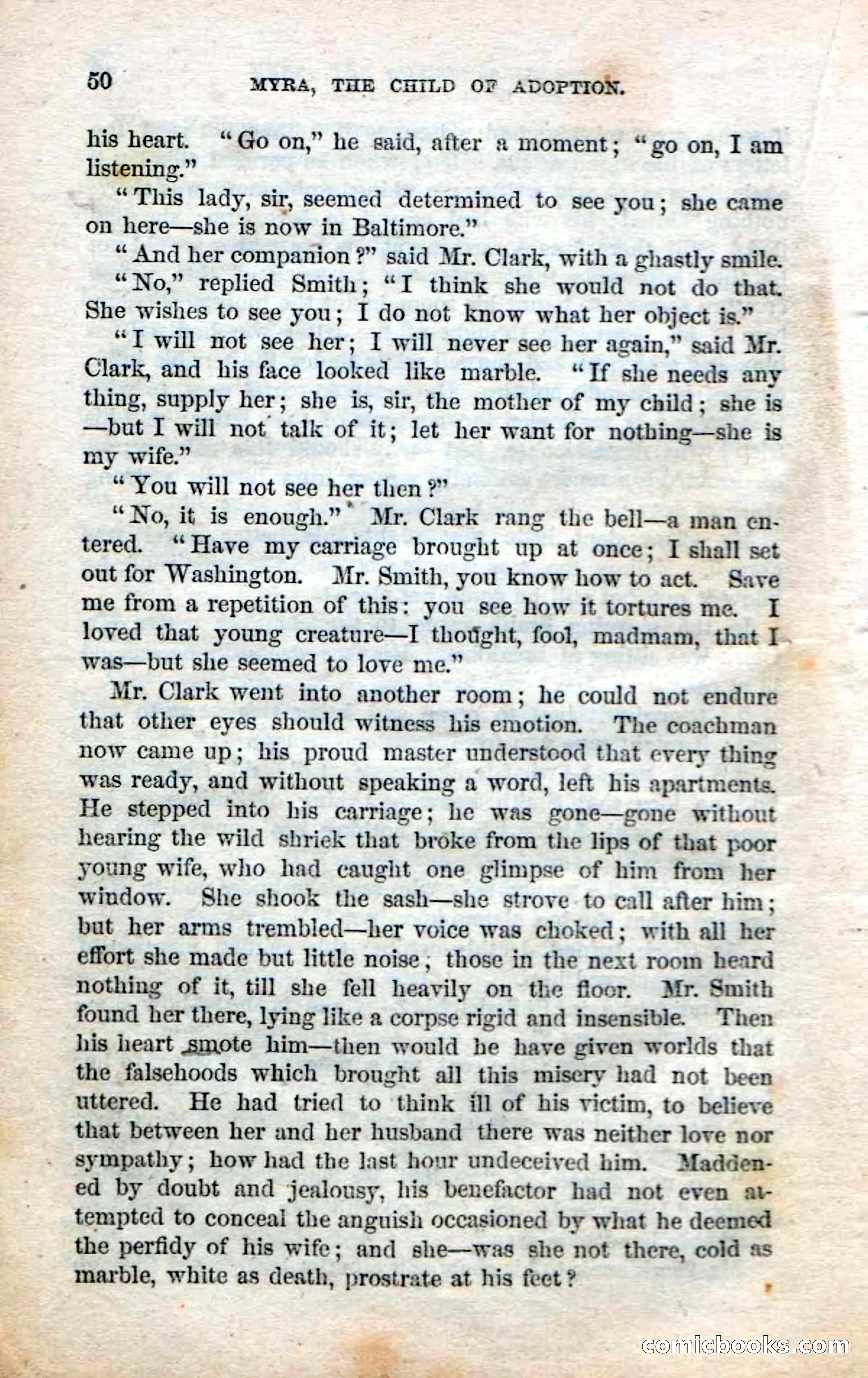 Beadle's Dime Novels No. 3: Myra, the Child of Adoption — page 52 of 130