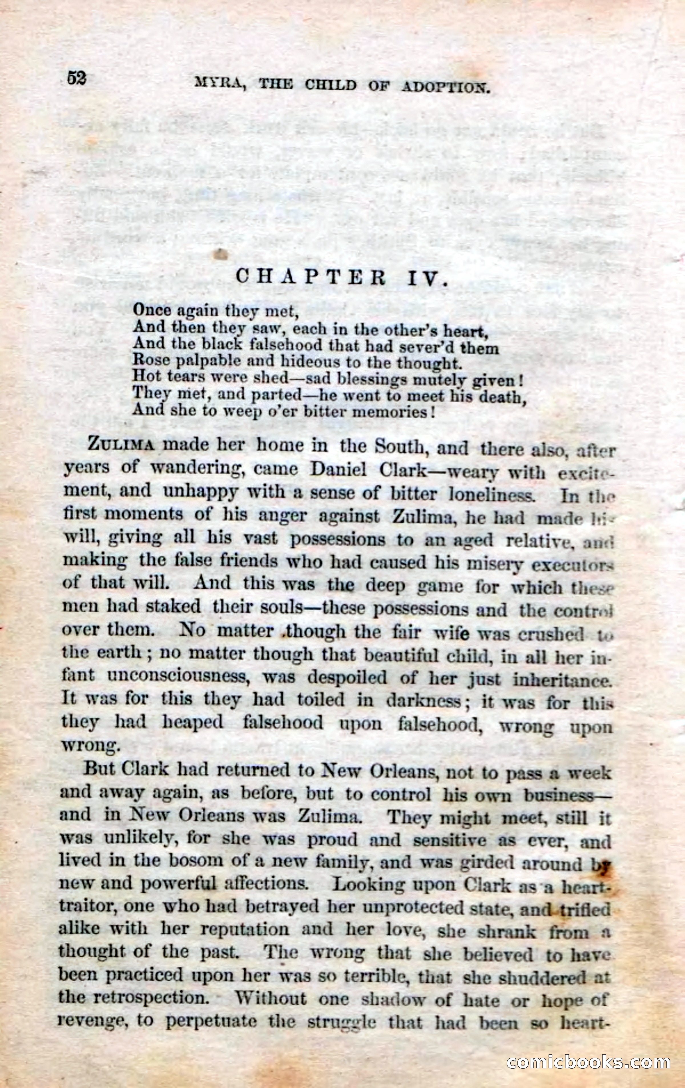 Beadle's Dime Novels No. 3: Myra, the Child of Adoption — page 54 of 130