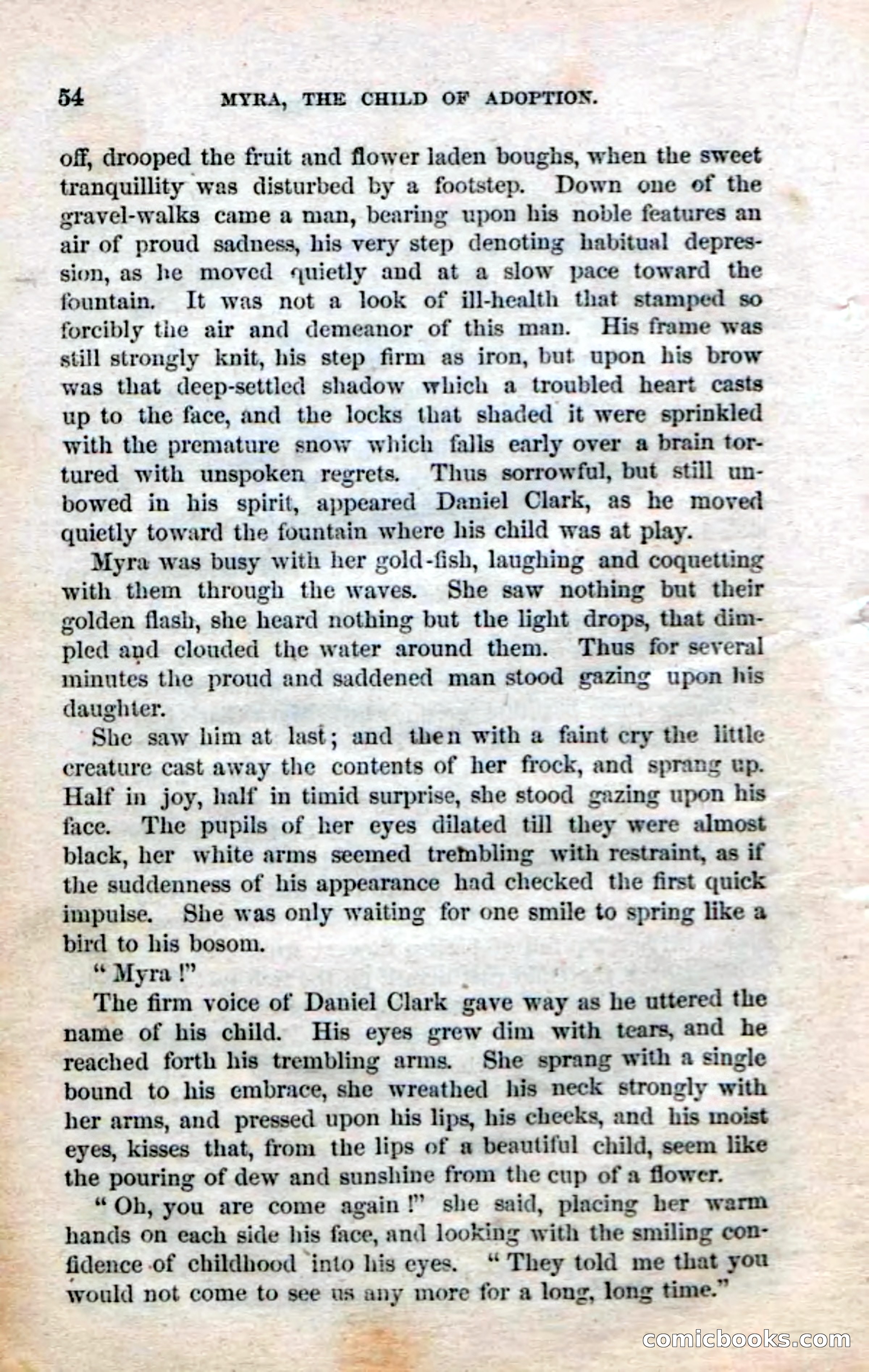 Beadle's Dime Novels No. 3: Myra, the Child of Adoption — page 56 of 130