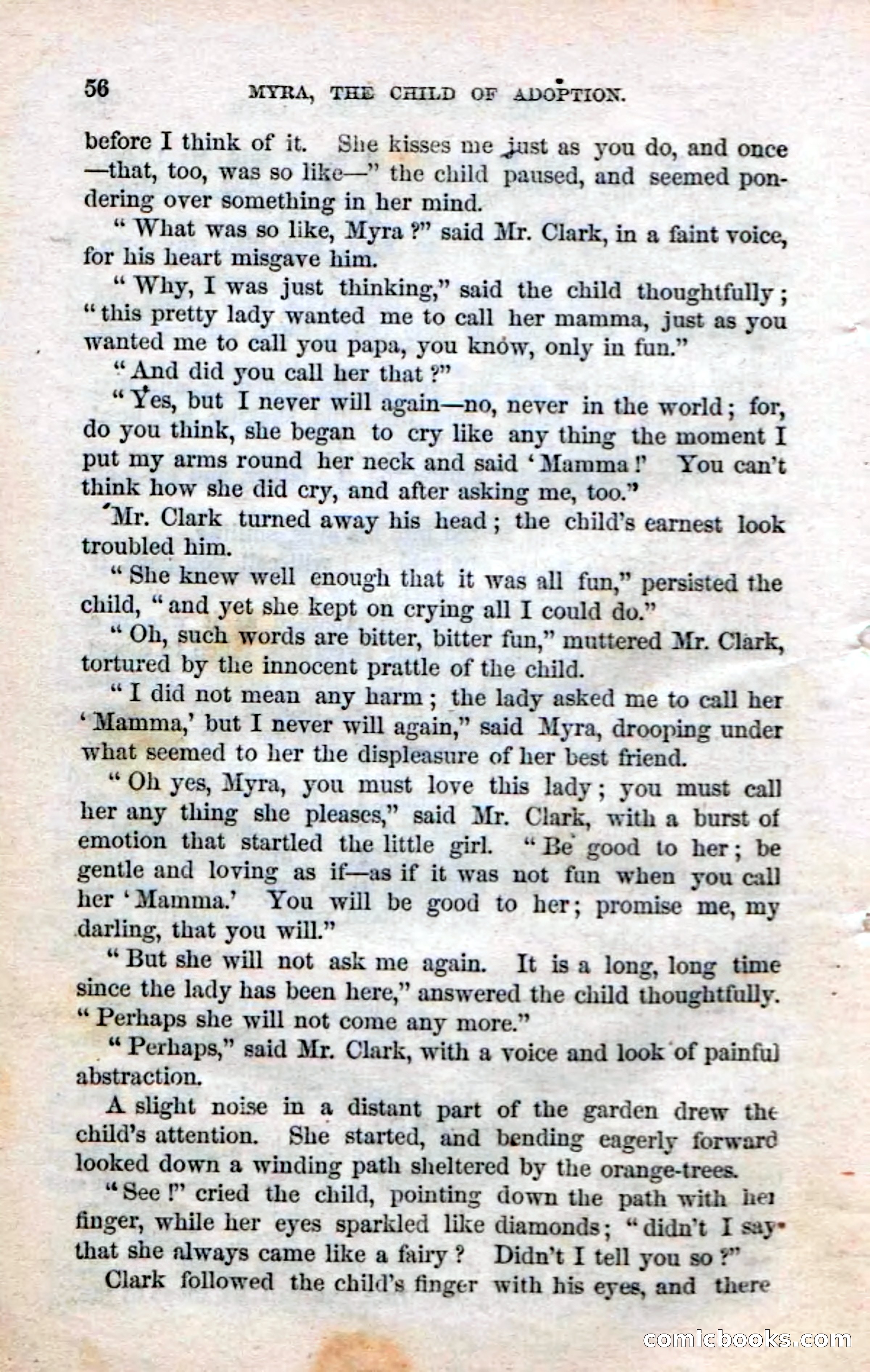 Beadle's Dime Novels No. 3: Myra, the Child of Adoption — page 58 of 130