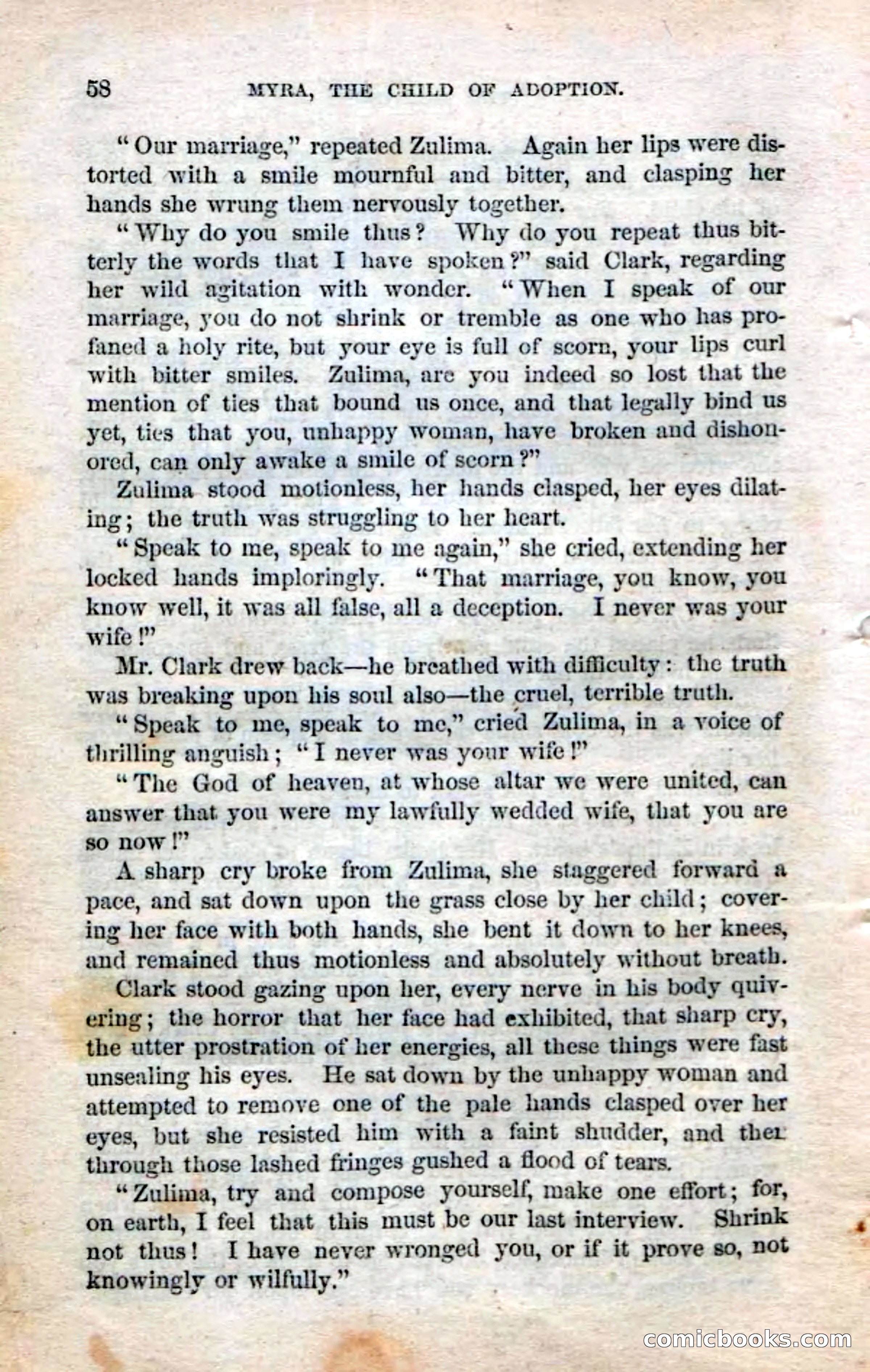 Beadle's Dime Novels No. 3: Myra, the Child of Adoption — page 60 of 130