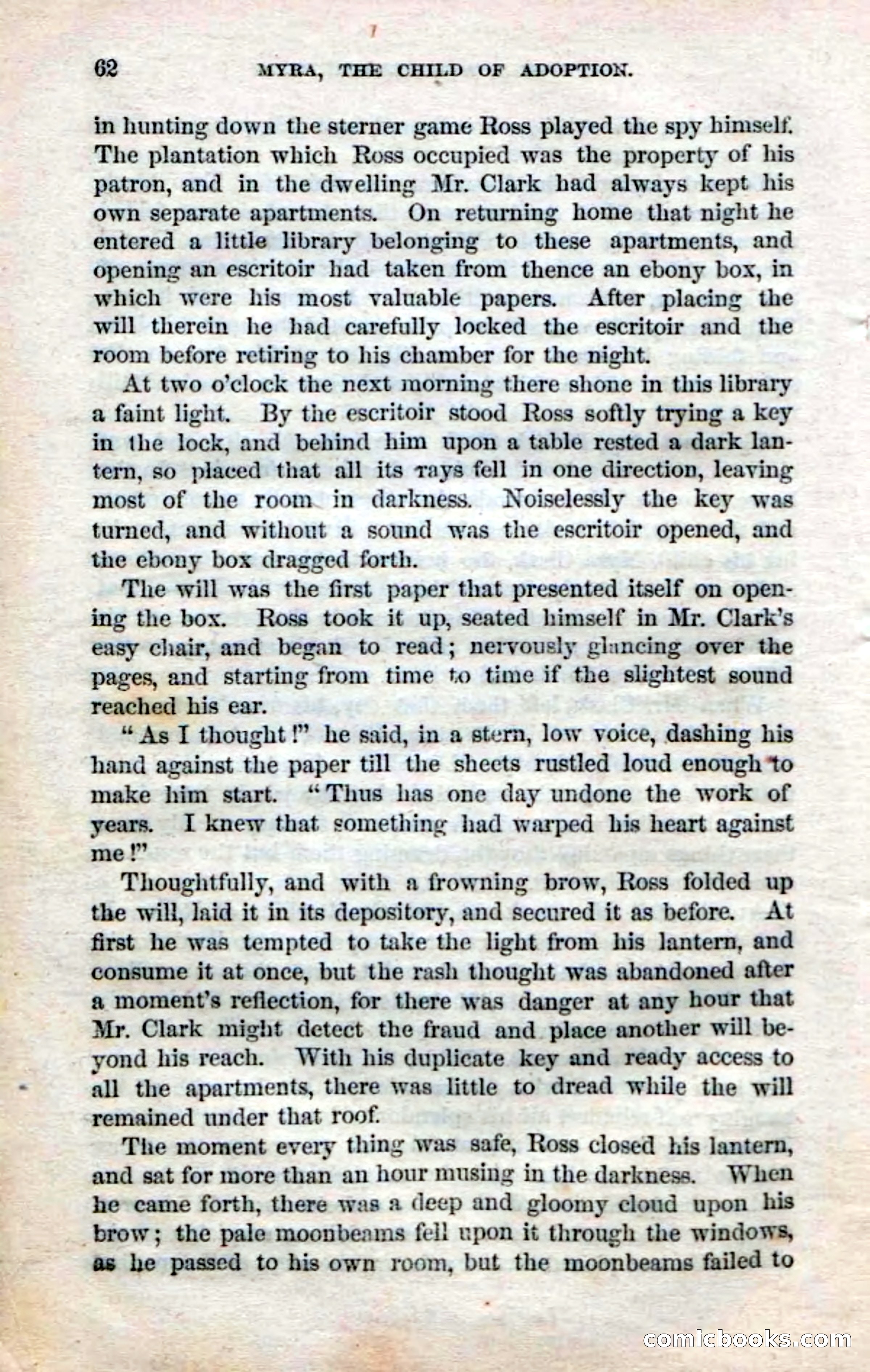 Beadle's Dime Novels No. 3: Myra, the Child of Adoption — page 64 of 130