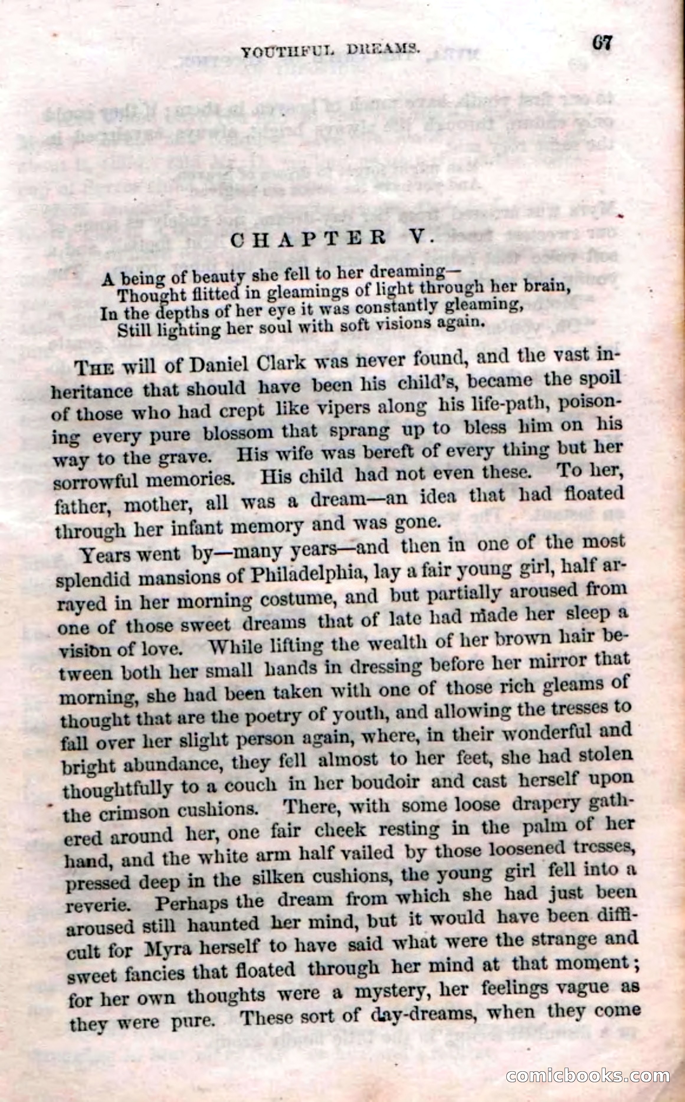 Beadle's Dime Novels No. 3: Myra, the Child of Adoption — page 69 of 130