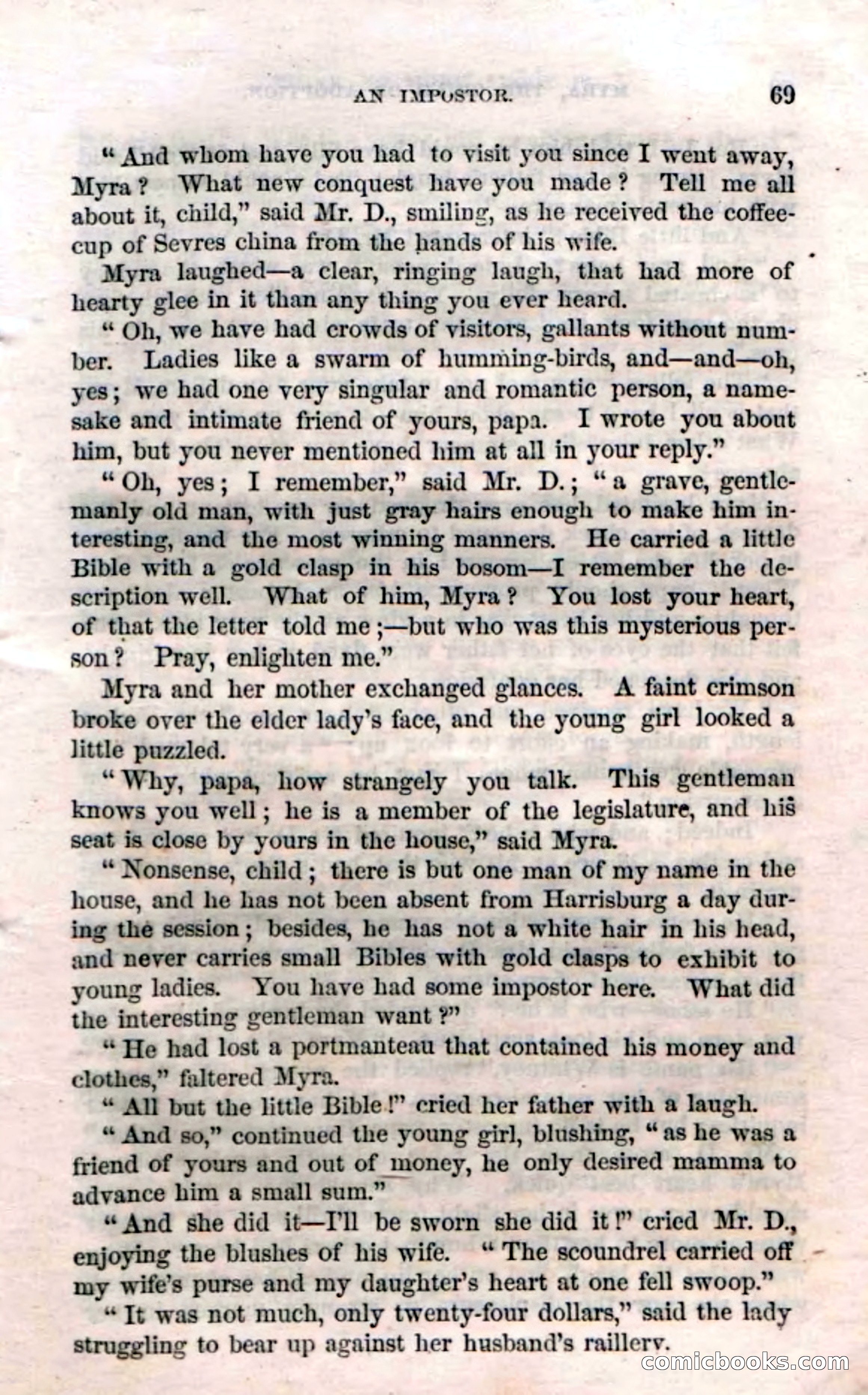 Beadle's Dime Novels No. 3: Myra, the Child of Adoption — page 71 of 130