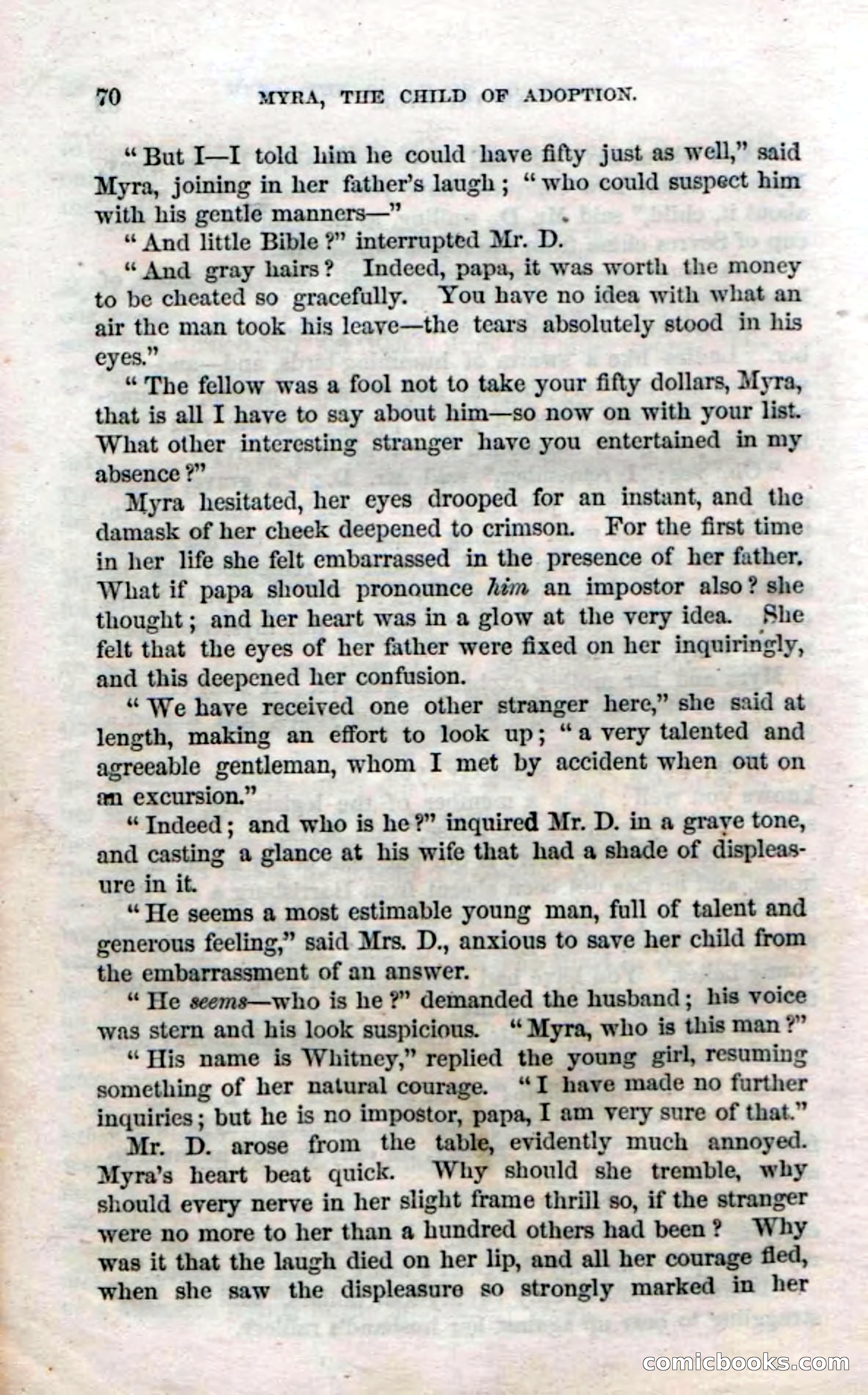 Beadle's Dime Novels No. 3: Myra, the Child of Adoption — page 72 of 130
