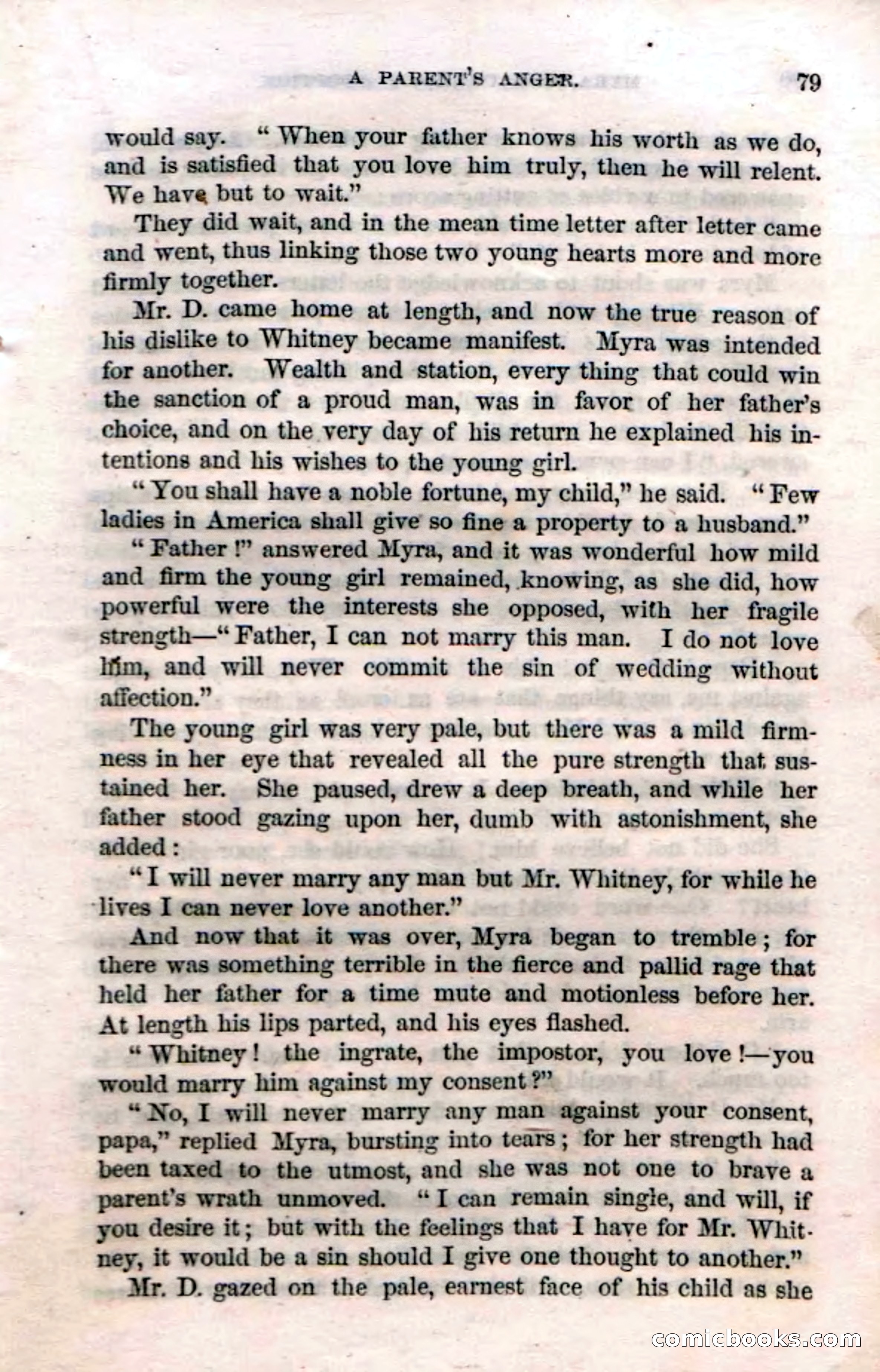Beadle's Dime Novels No. 3: Myra, the Child of Adoption — page 81 of 130