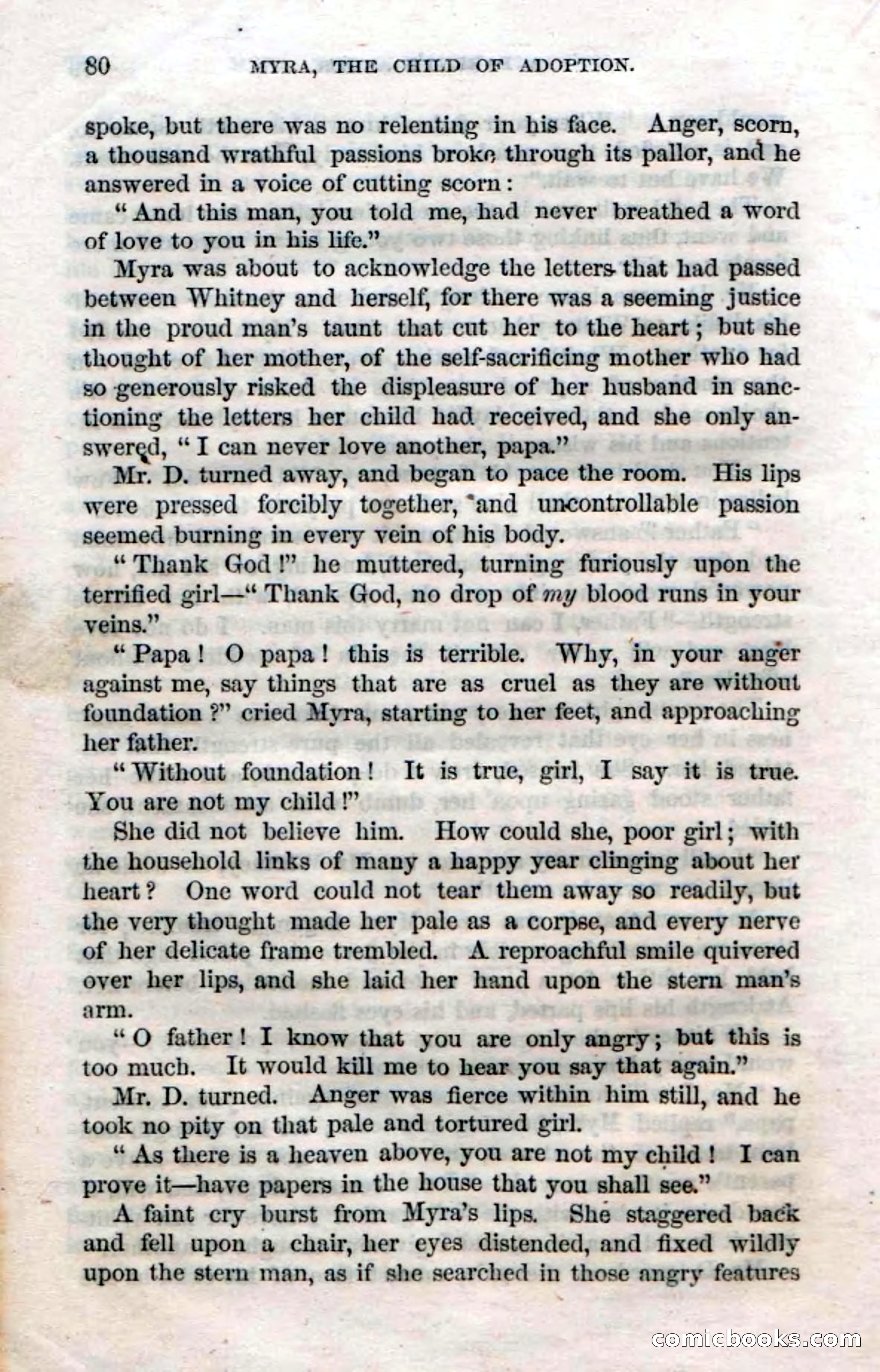 Beadle's Dime Novels No. 3: Myra, the Child of Adoption — page 82 of 130