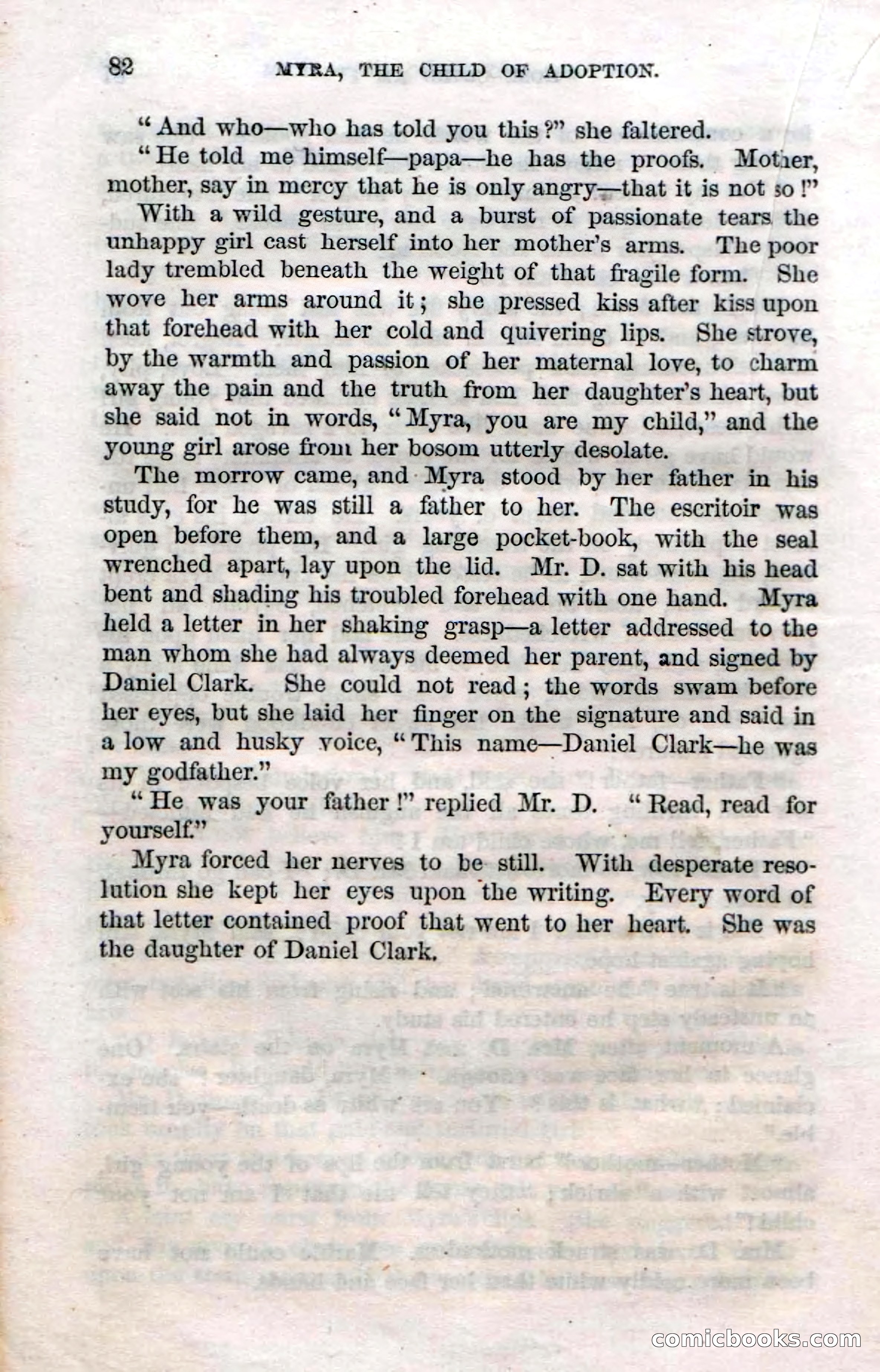 Beadle's Dime Novels No. 3: Myra, the Child of Adoption — page 84 of 130