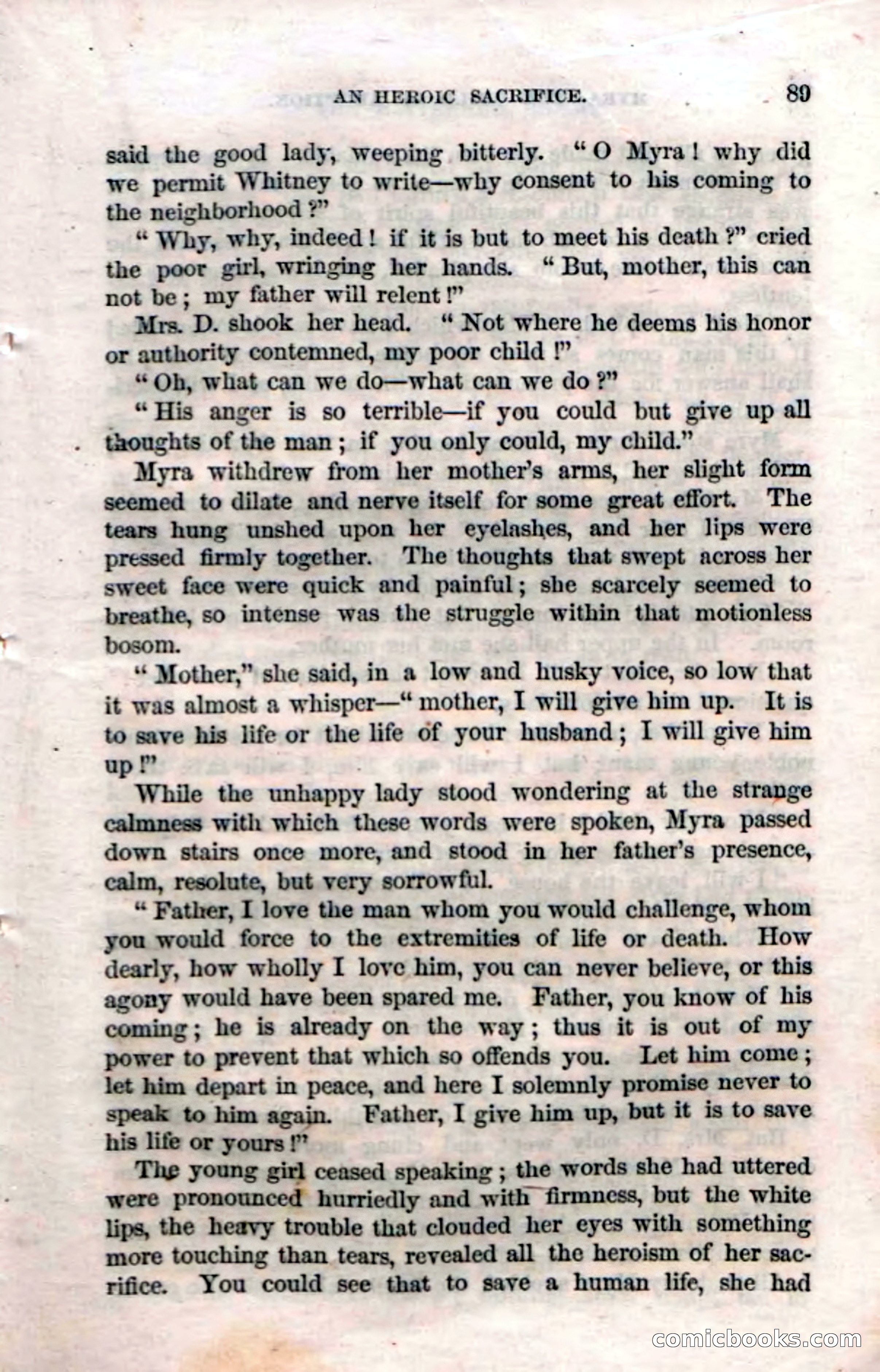 Beadle's Dime Novels No. 3: Myra, the Child of Adoption — page 91 of 130