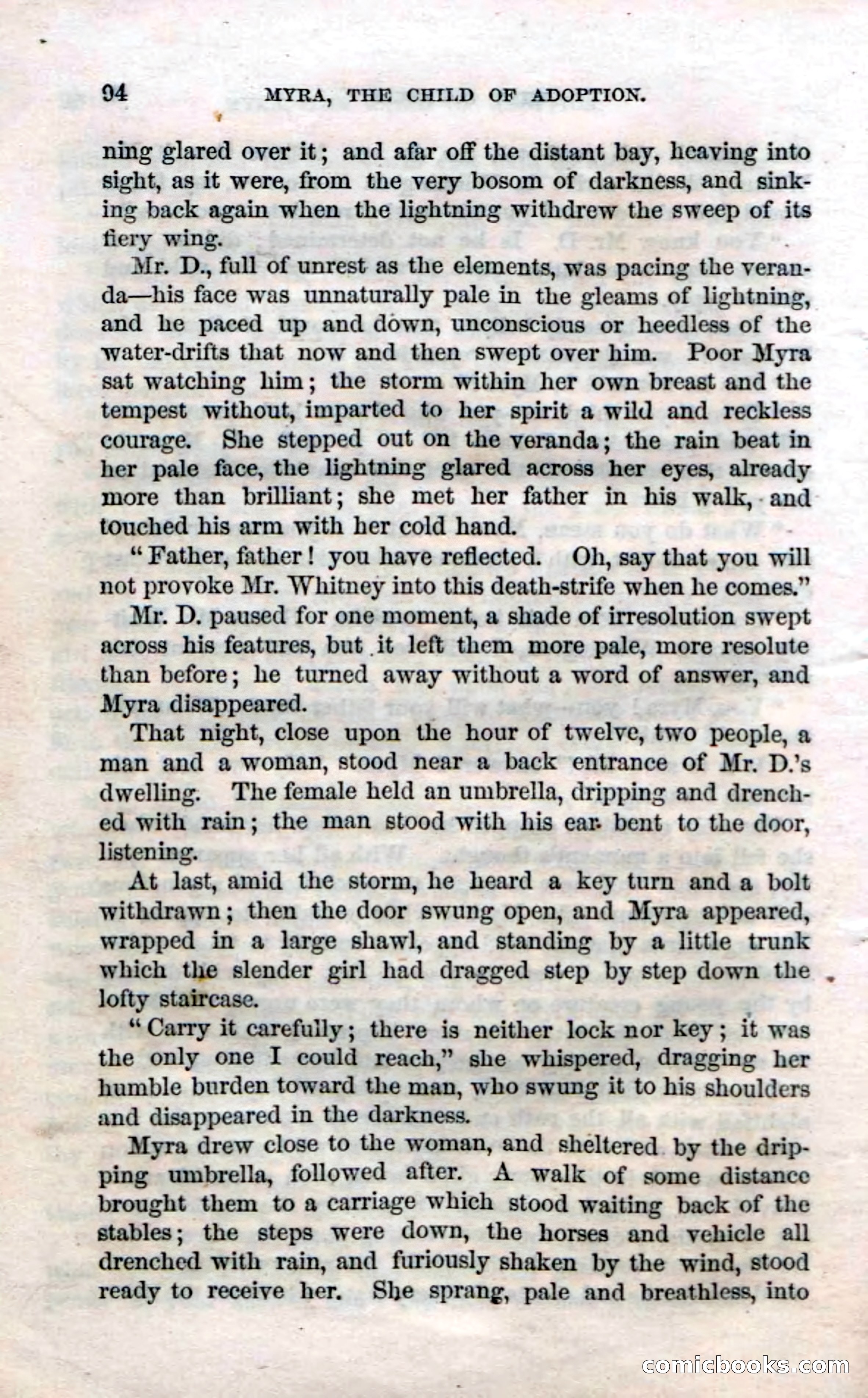Beadle's Dime Novels No. 3: Myra, the Child of Adoption — page 96 of 130