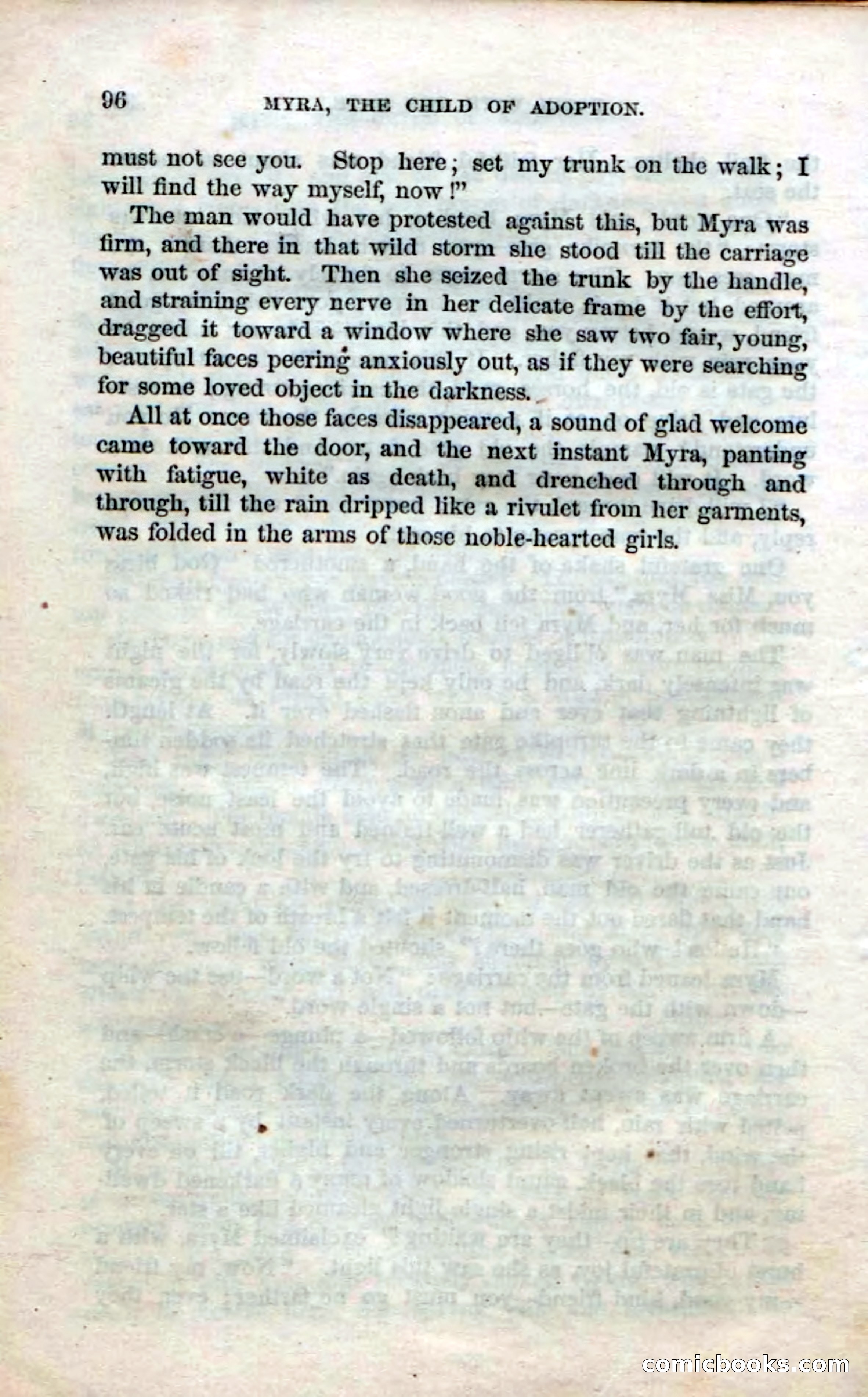 Beadle's Dime Novels No. 3: Myra, the Child of Adoption — page 98 of 130