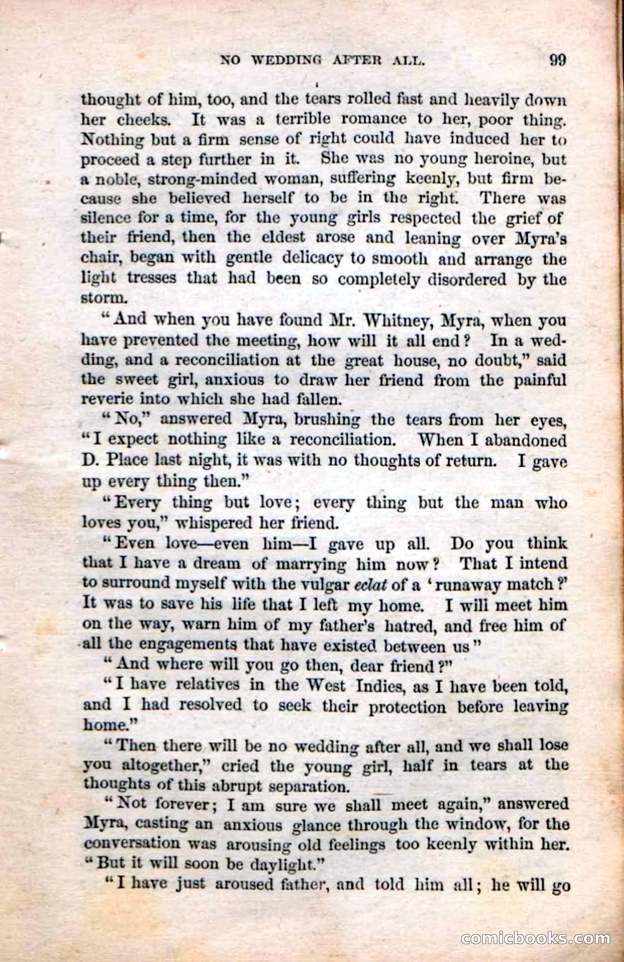 Beadle's Dime Novels No. 3: Myra, the Child of Adoption — page 101 of 130