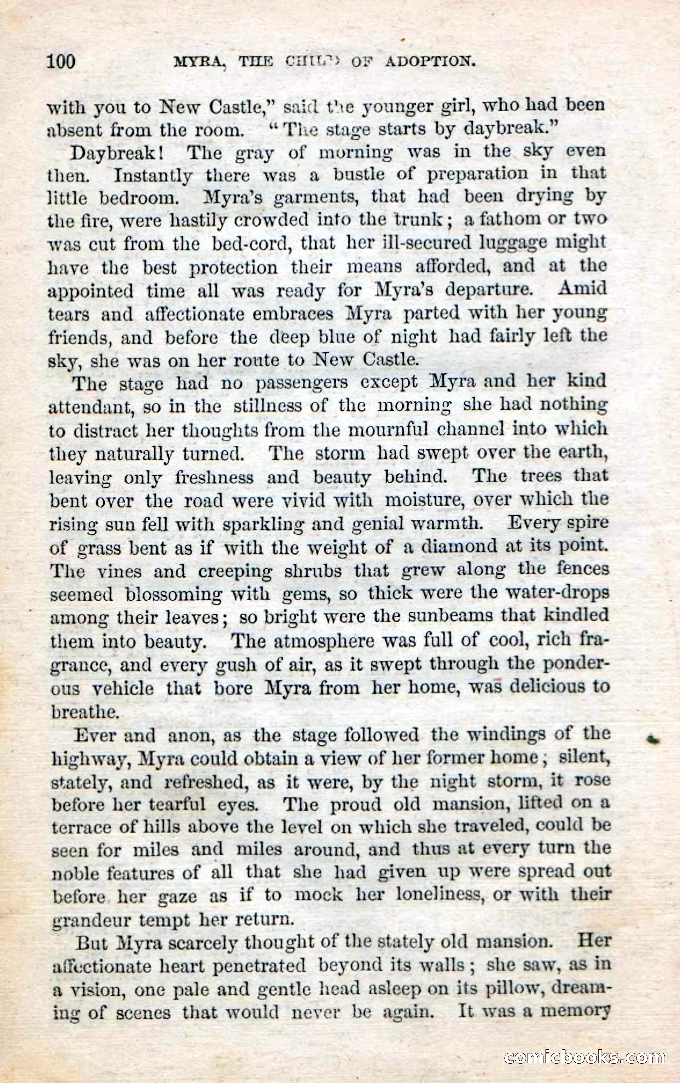 Beadle's Dime Novels No. 3: Myra, the Child of Adoption — page 102 of 130
