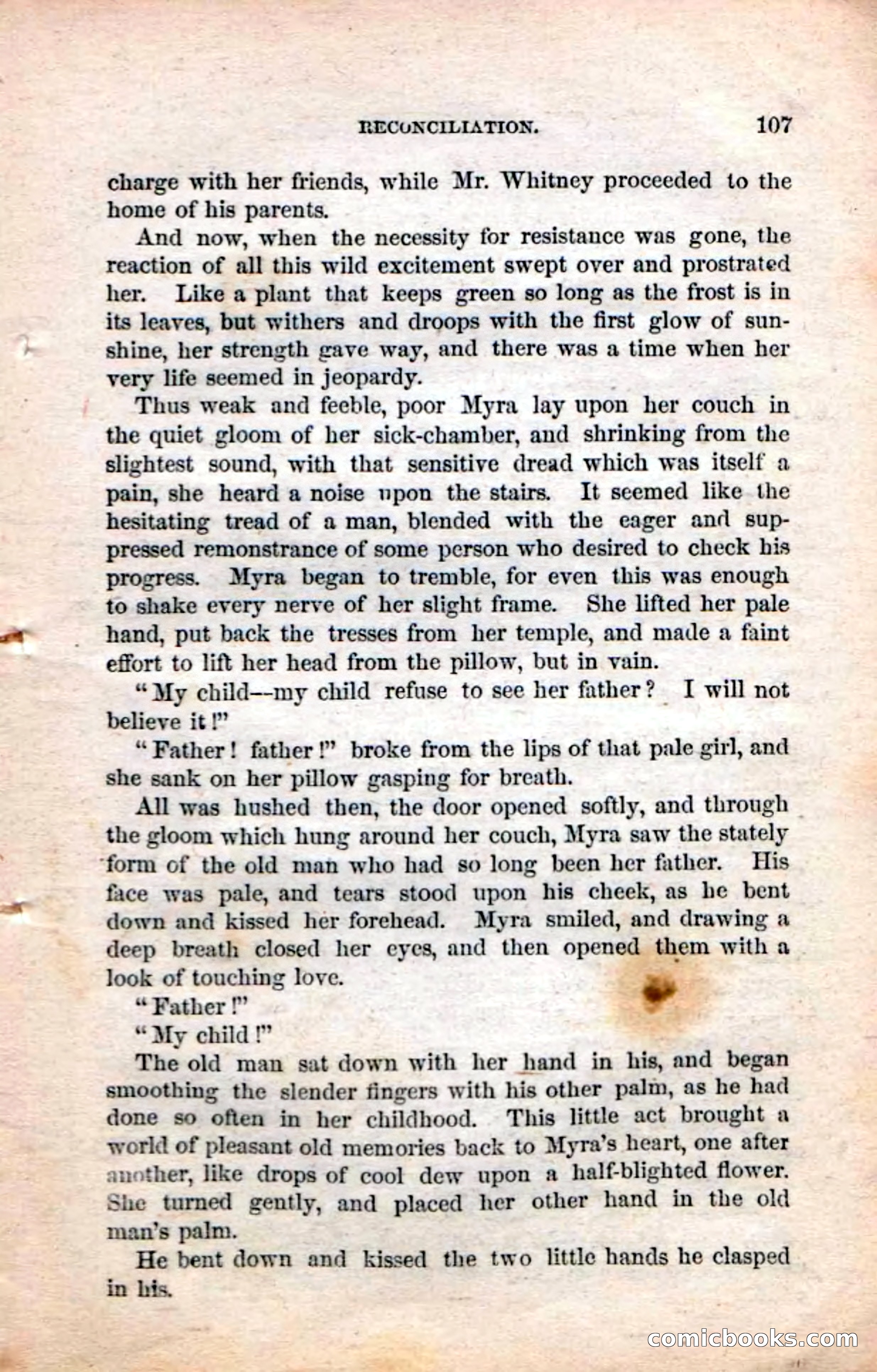 Beadle's Dime Novels No. 3: Myra, the Child of Adoption — page 109 of 130