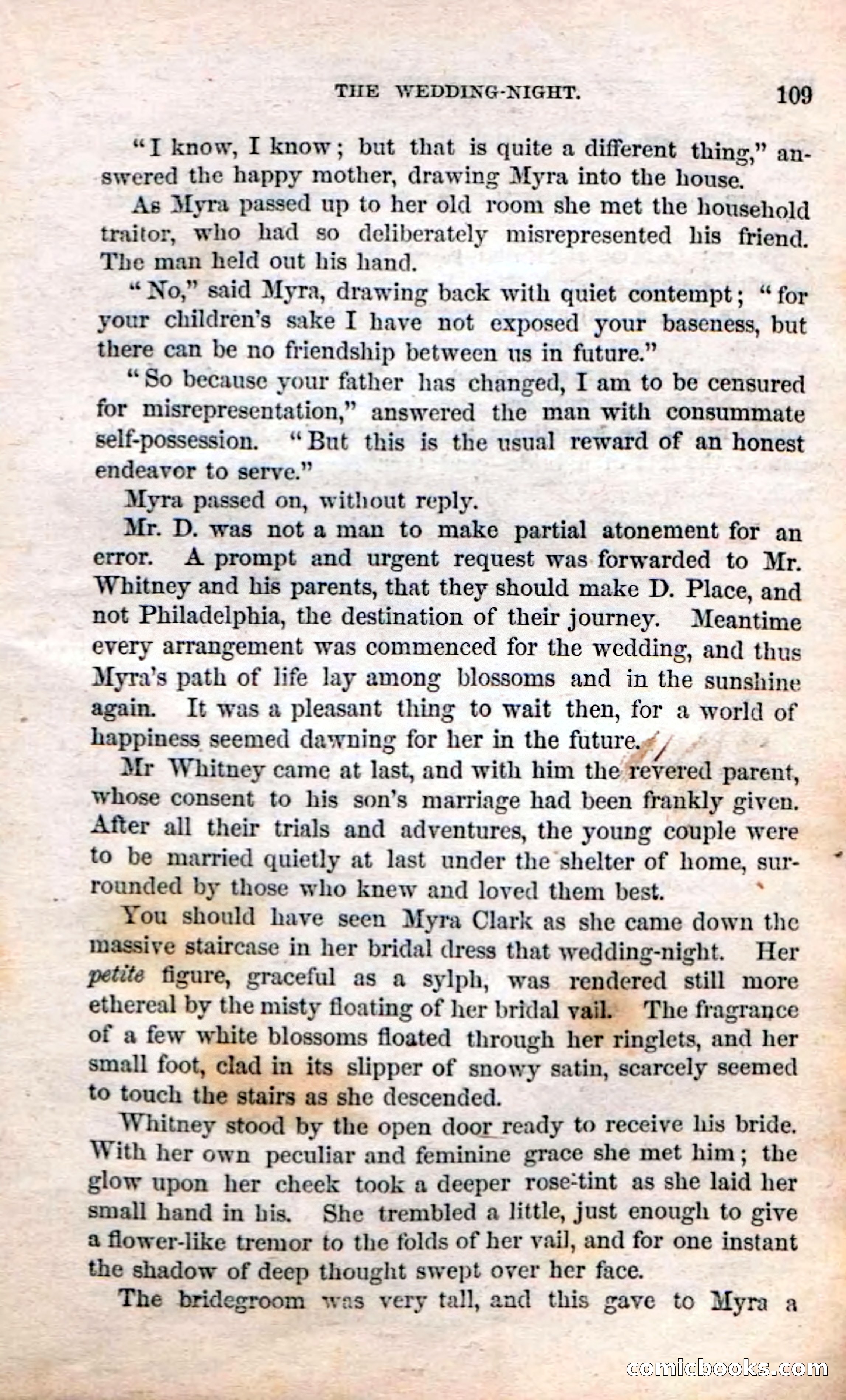 Beadle's Dime Novels No. 3: Myra, the Child of Adoption — page 111 of 130