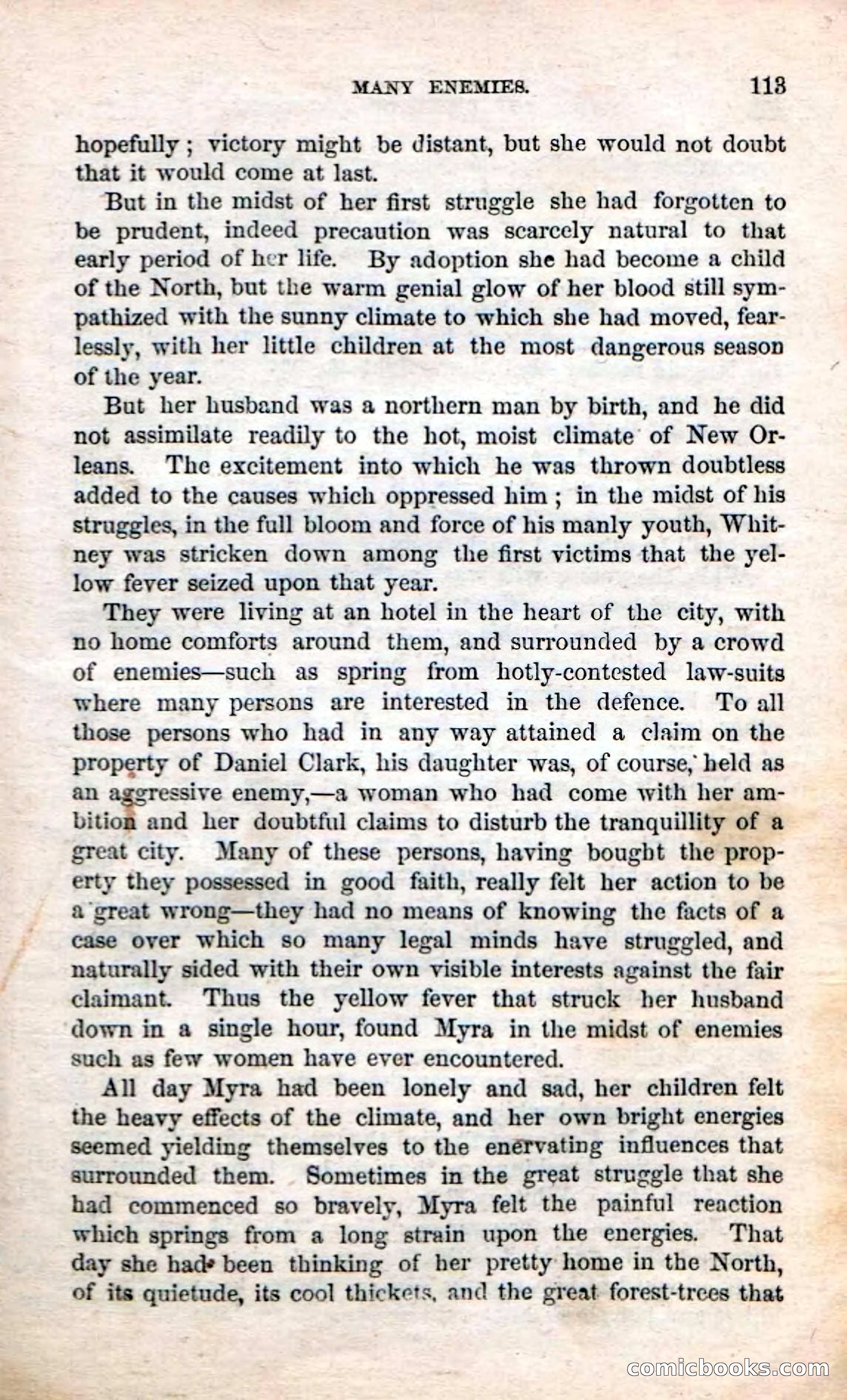 Beadle's Dime Novels No. 3: Myra, the Child of Adoption — page 115 of 130