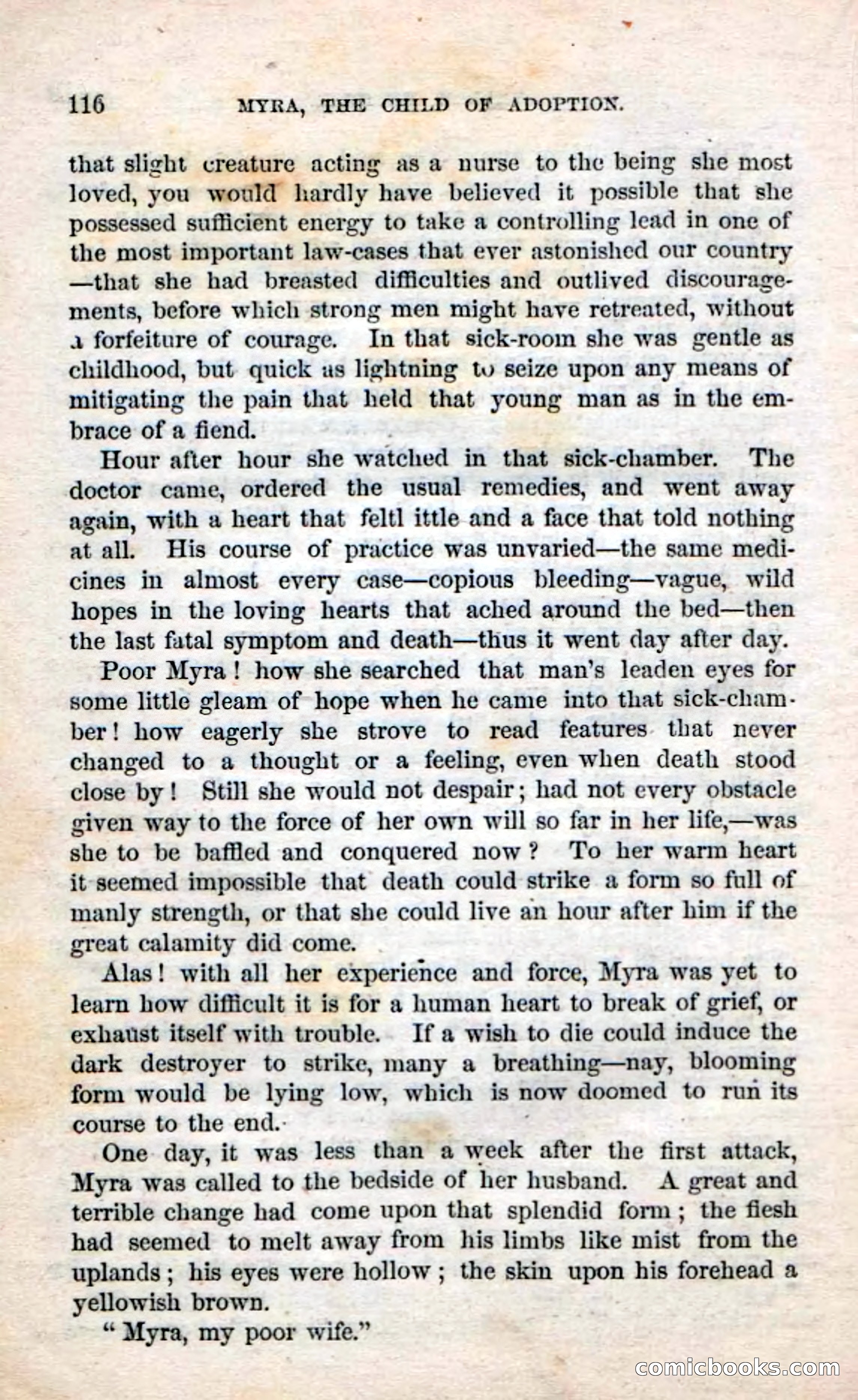 Beadle's Dime Novels No. 3: Myra, the Child of Adoption — page 118 of 130
