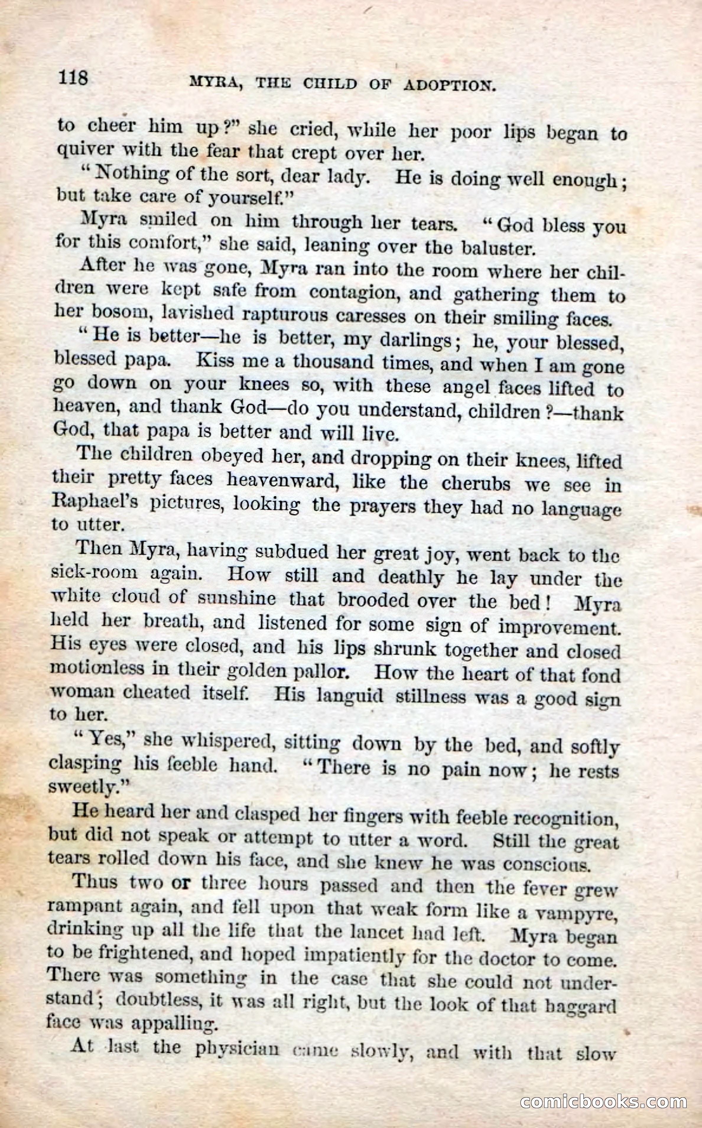 Beadle's Dime Novels No. 3: Myra, the Child of Adoption — page 120 of 130