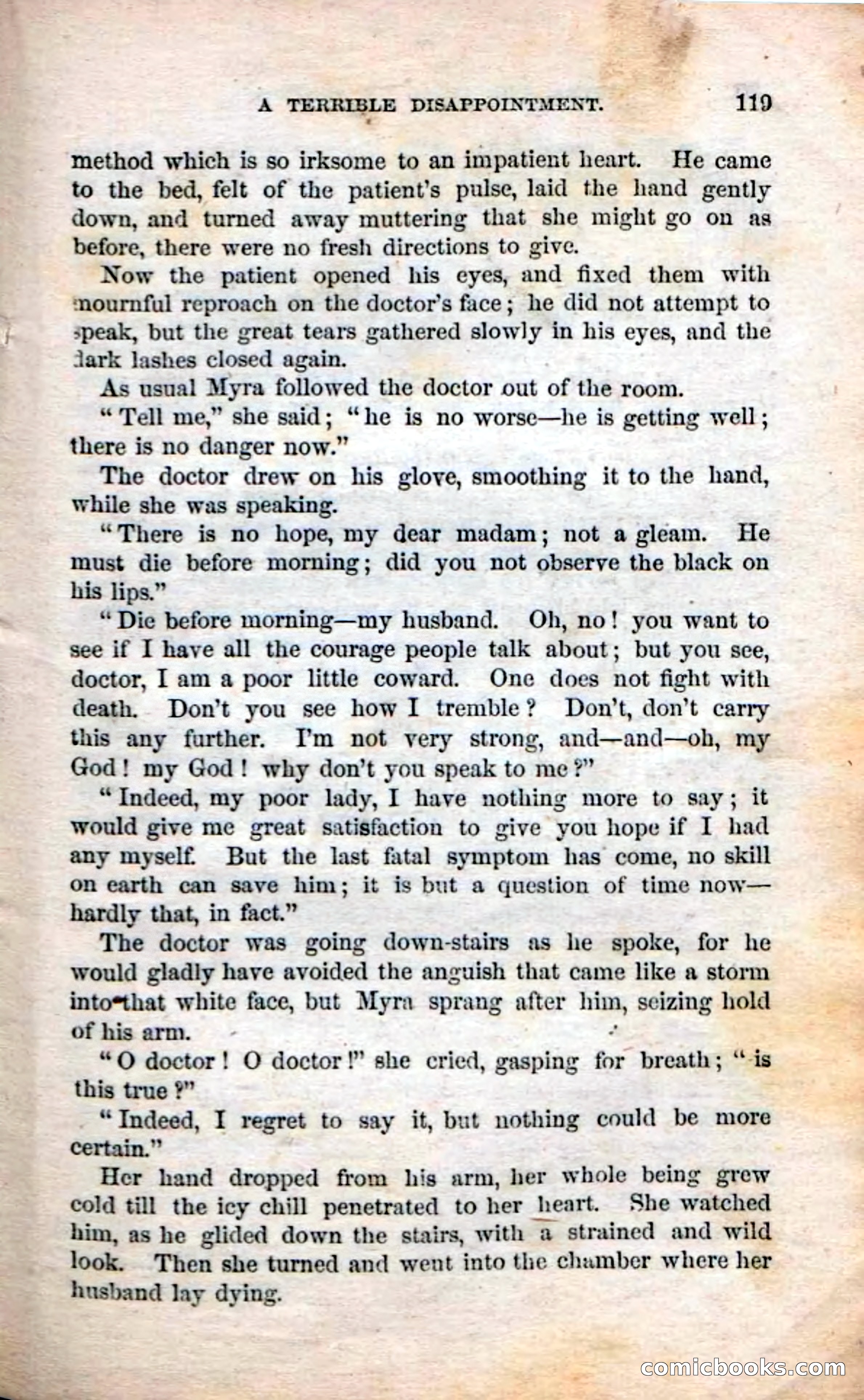 Beadle's Dime Novels No. 3: Myra, the Child of Adoption — page 121 of 130