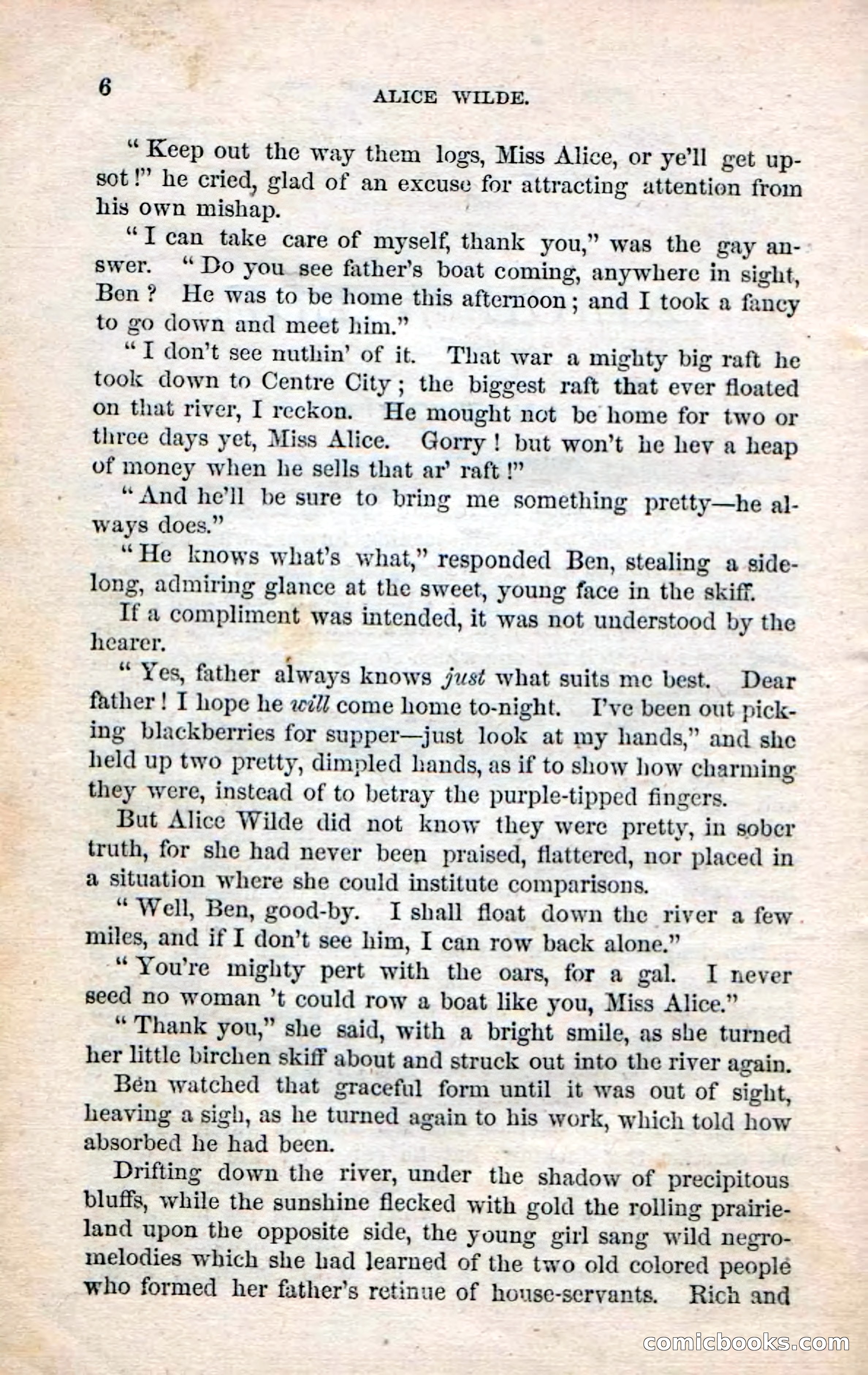 Beadle's Dime Novels No. 3: Myra, the Child of Adoption — page 124 of 130