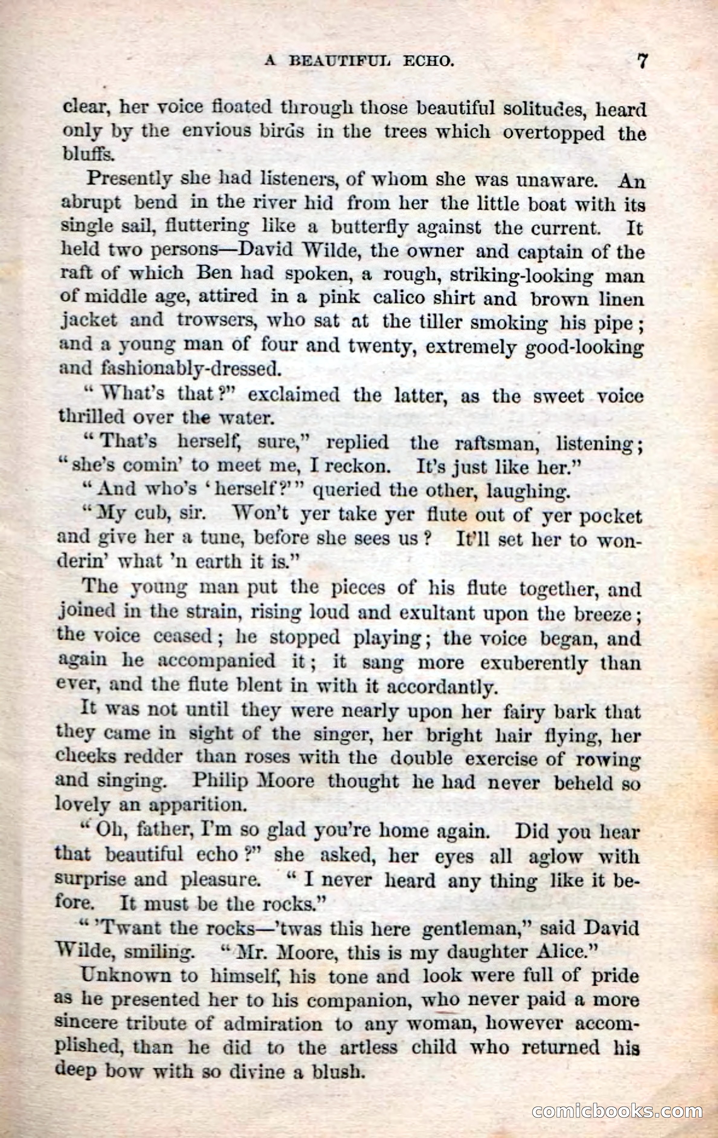 Beadle's Dime Novels No. 3: Myra, the Child of Adoption — page 125 of 130