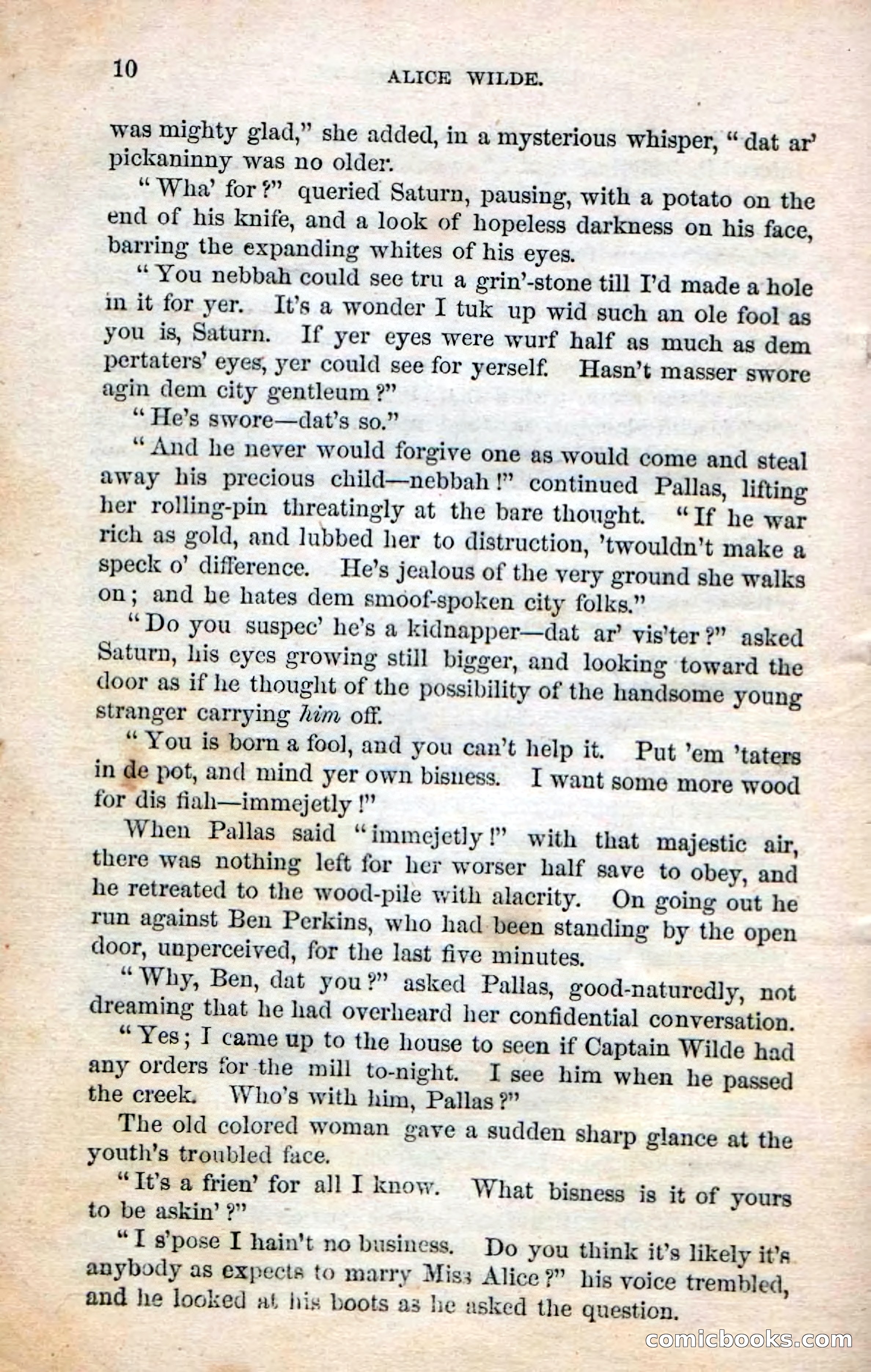 Beadle's Dime Novels No. 3: Myra, the Child of Adoption — page 128 of 130