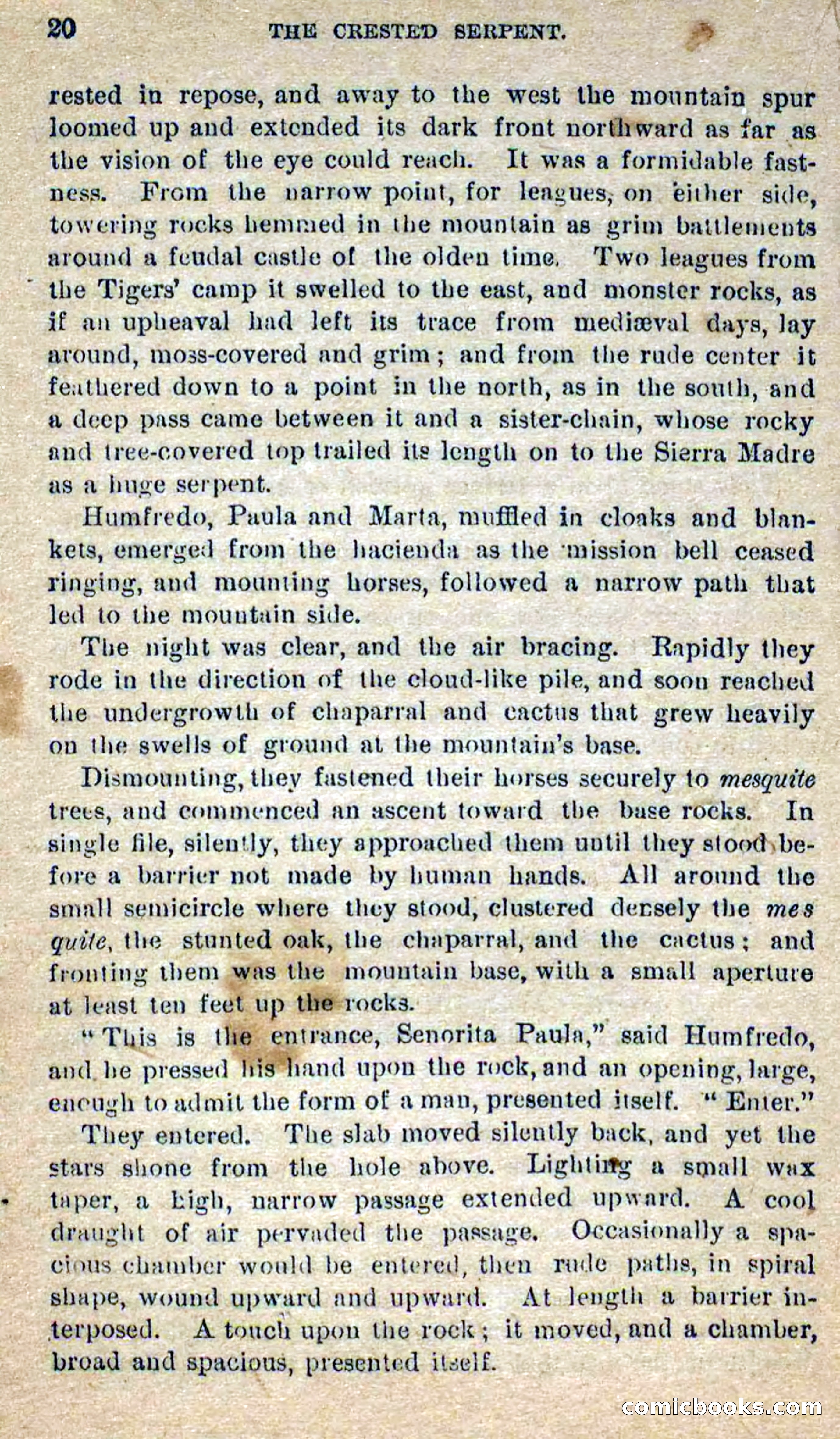 Beadle's Dime Novels No. 300: The Crested Serpent — page 16 of 100