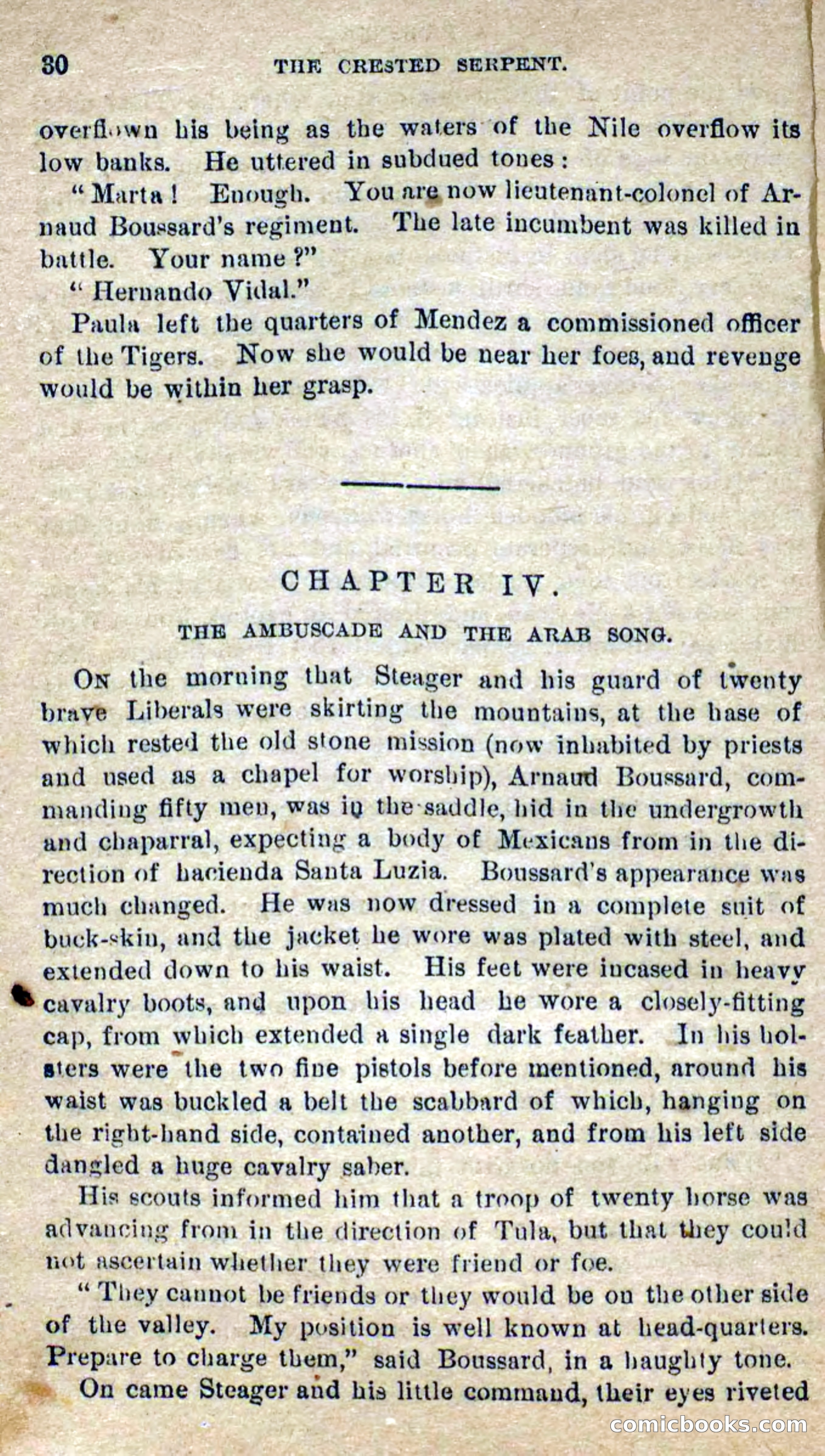 Beadle's Dime Novels No. 300: The Crested Serpent — page 26 of 100
