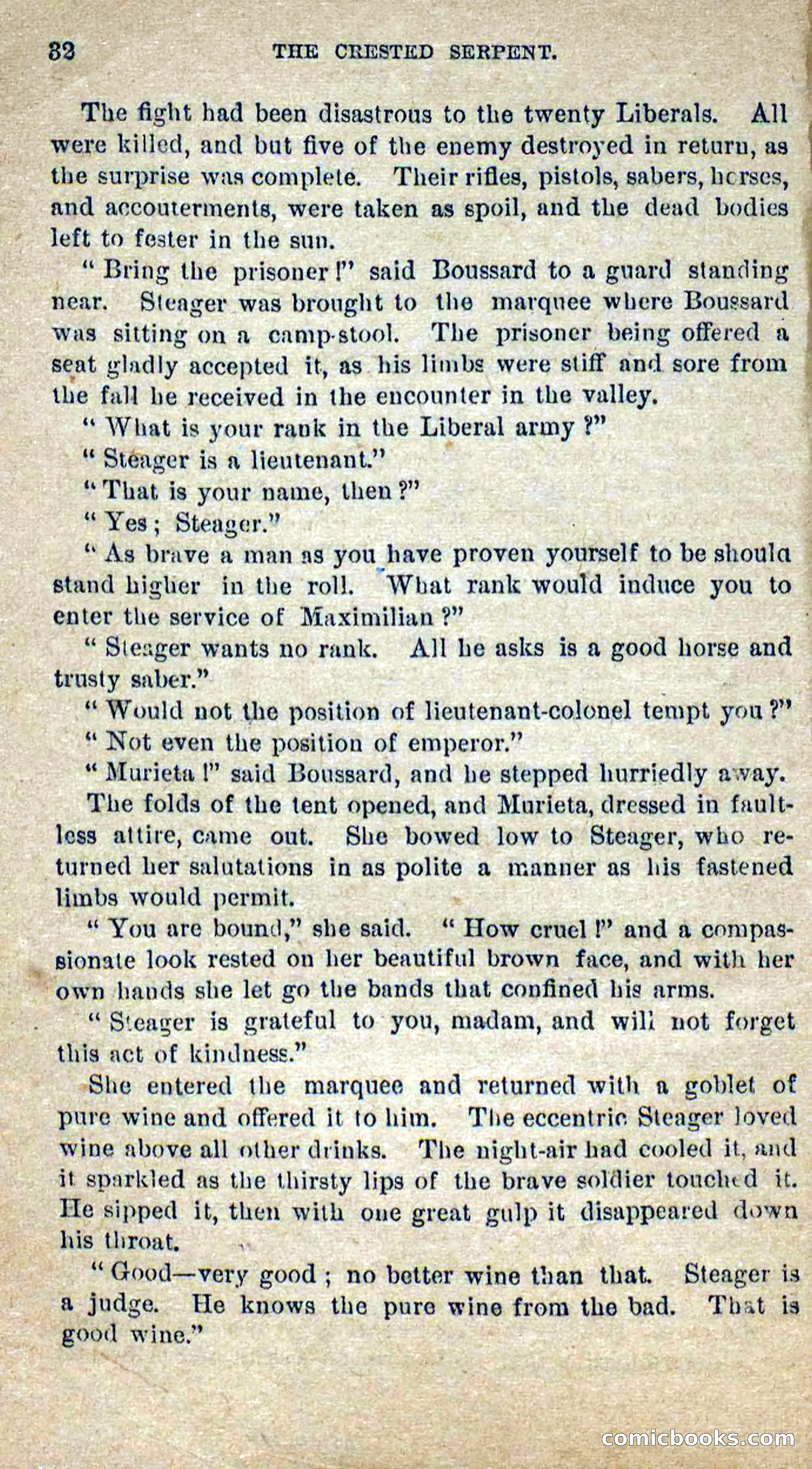 Beadle's Dime Novels No. 300: The Crested Serpent — page 28 of 100