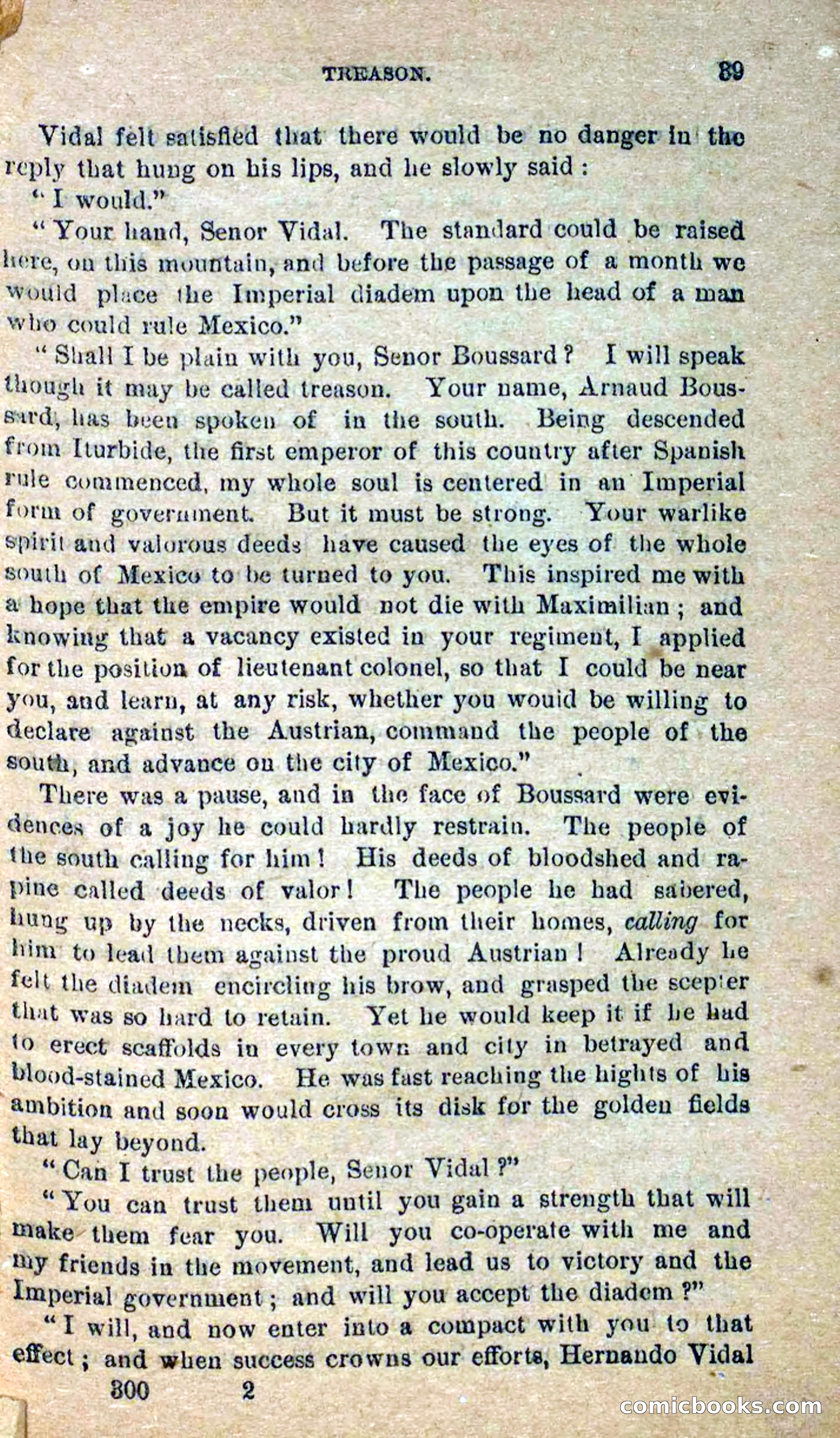 Beadle's Dime Novels No. 300: The Crested Serpent — page 35 of 100