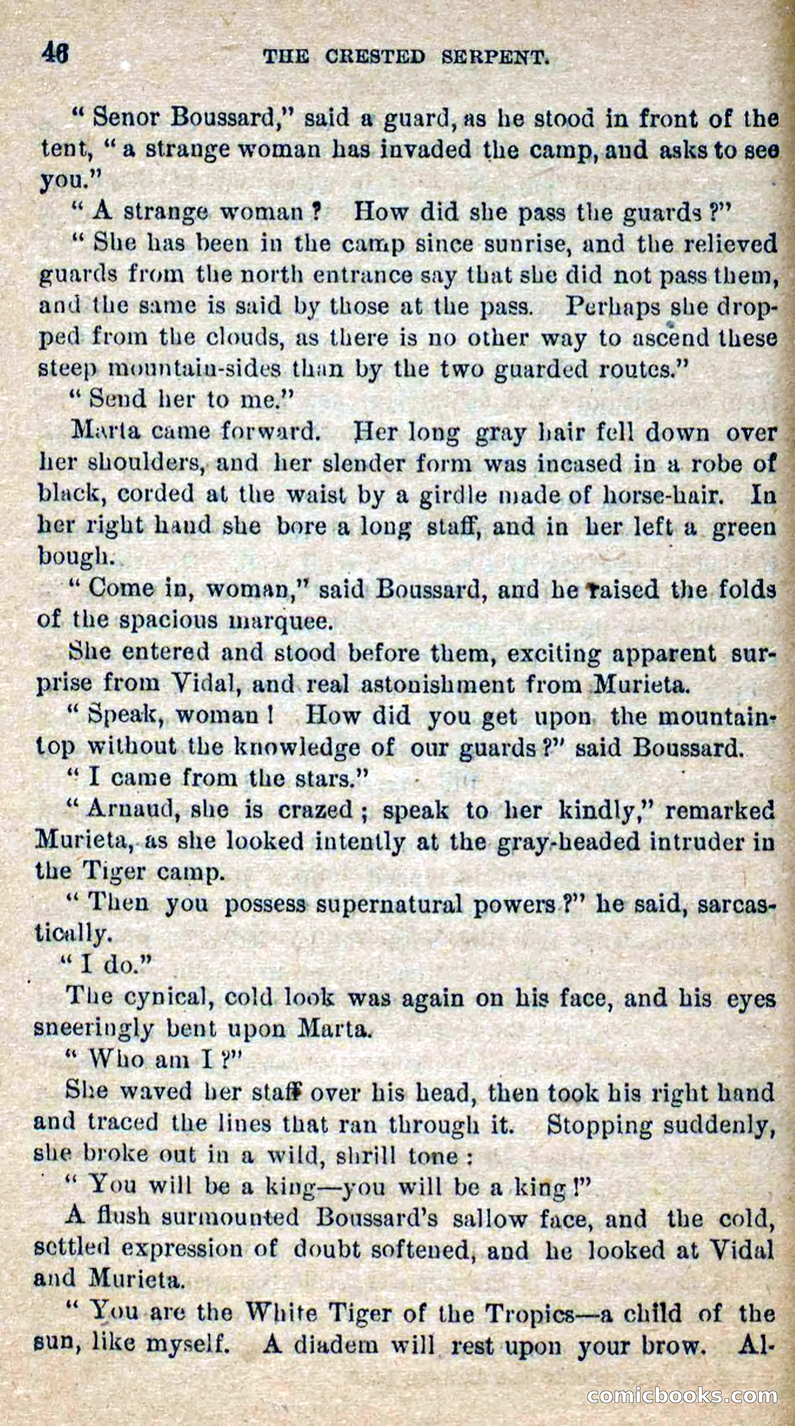 Beadle's Dime Novels No. 300: The Crested Serpent — page 42 of 100