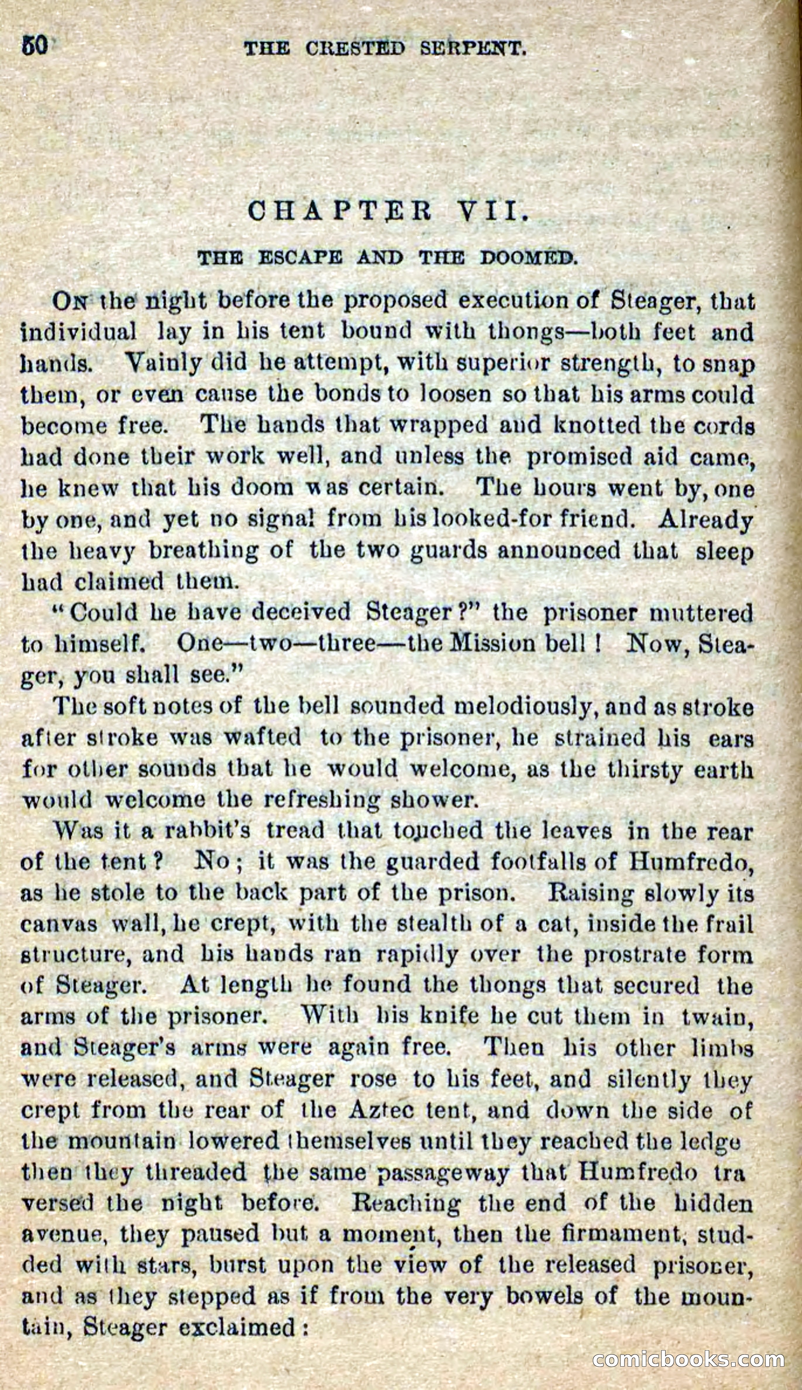 Beadle's Dime Novels No. 300: The Crested Serpent — page 46 of 100