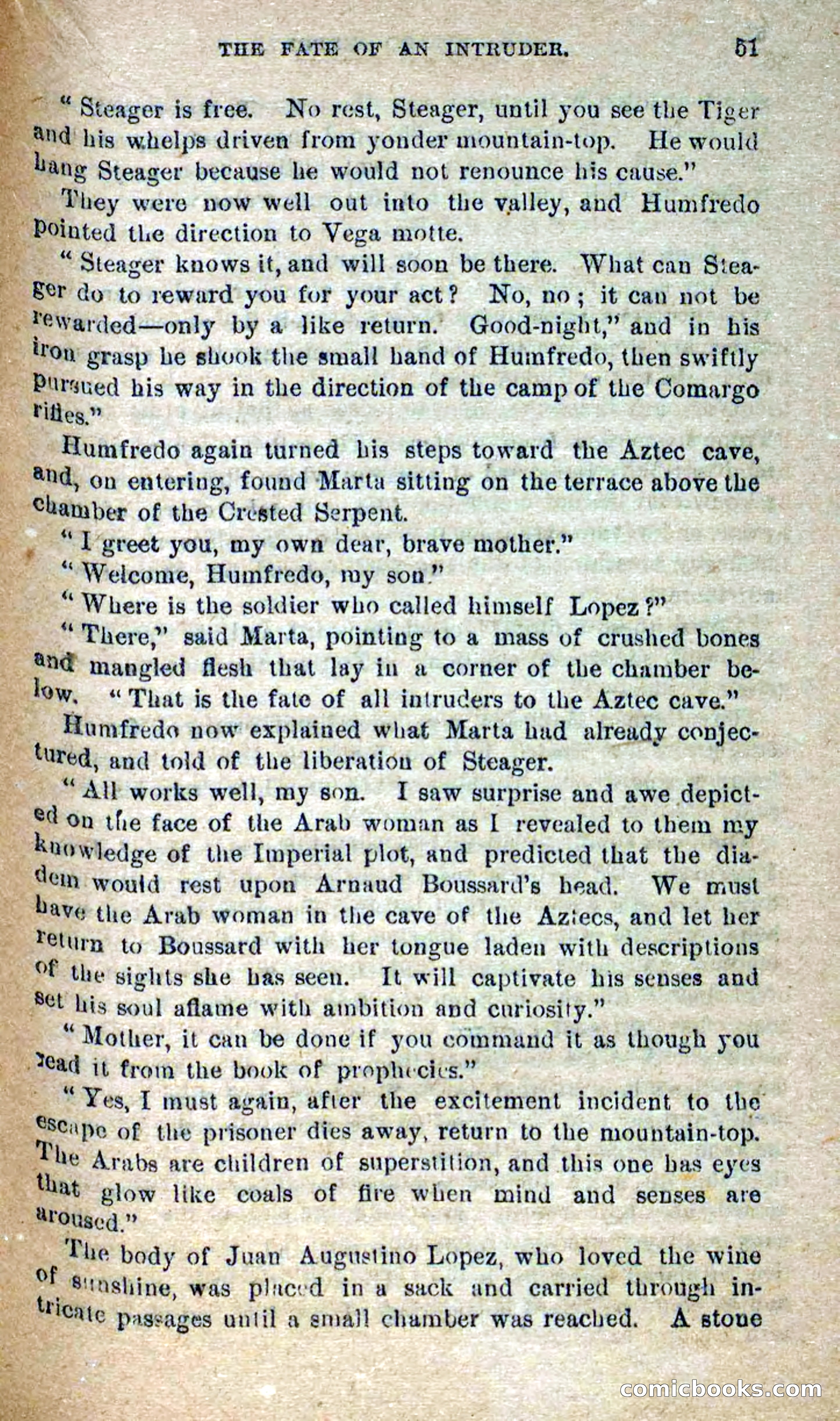 Beadle's Dime Novels No. 300: The Crested Serpent — page 47 of 100