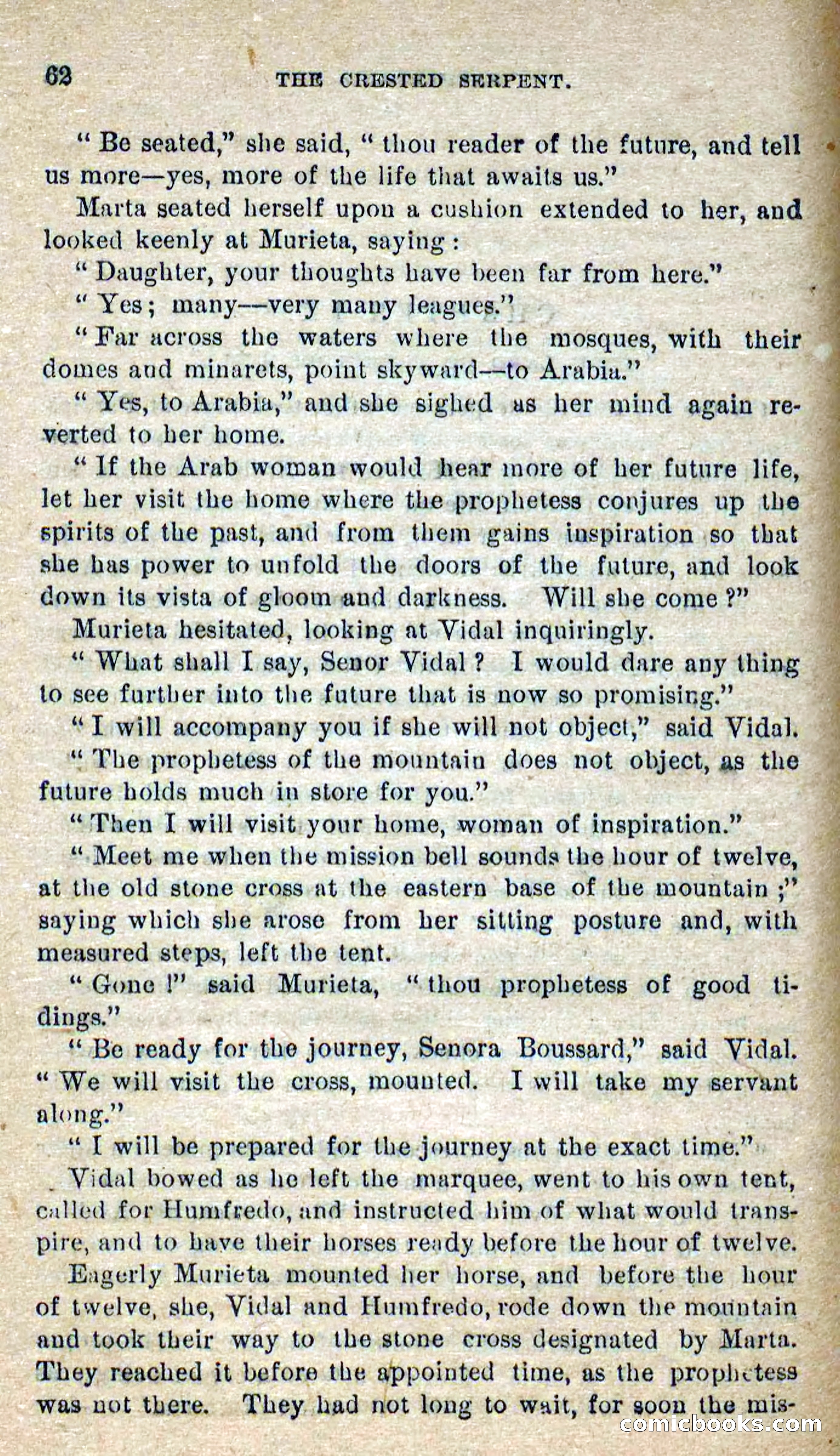 Beadle's Dime Novels No. 300: The Crested Serpent — page 58 of 100