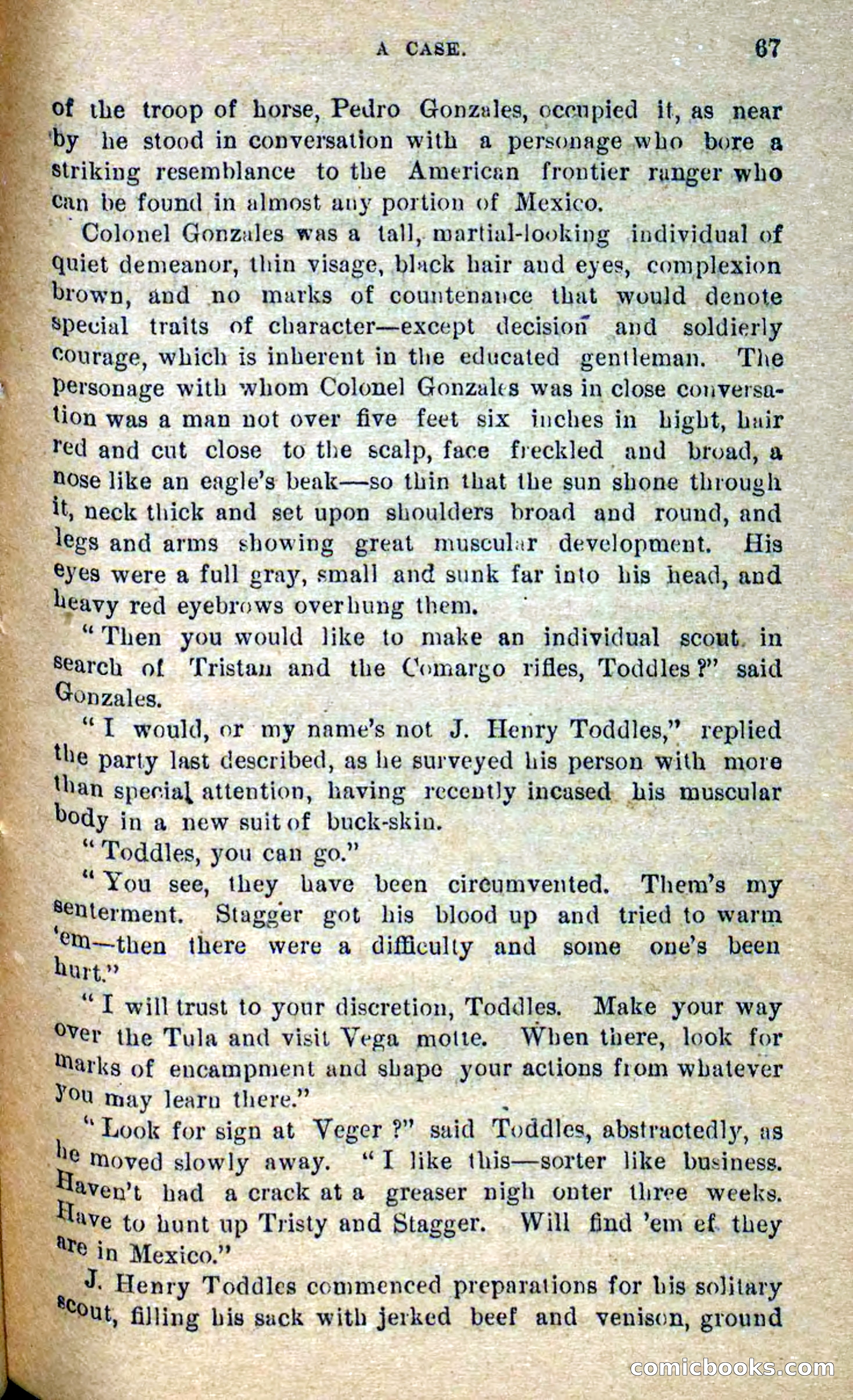 Beadle's Dime Novels No. 300: The Crested Serpent — page 63 of 100