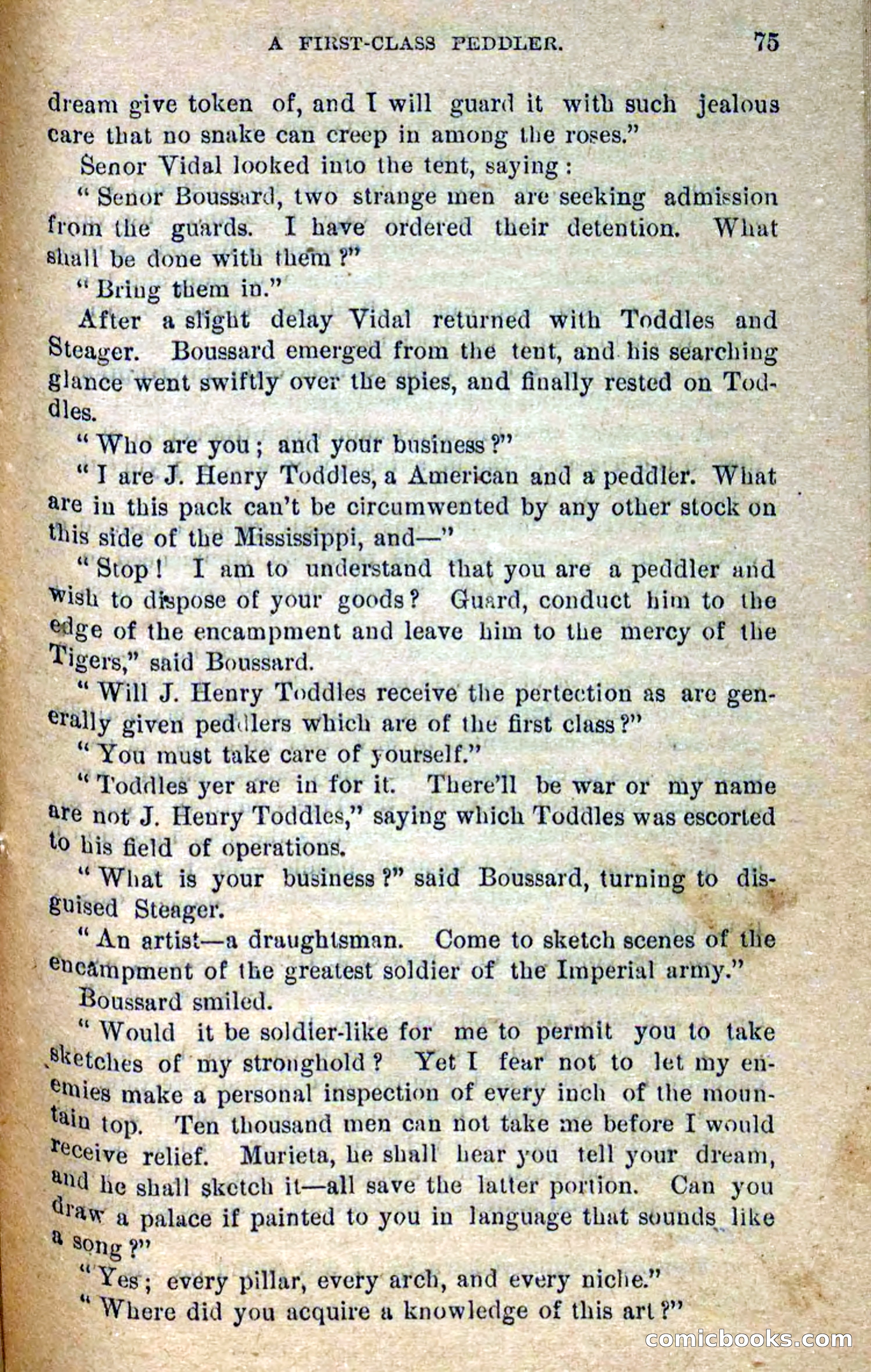 Beadle's Dime Novels No. 300: The Crested Serpent — page 71 of 100