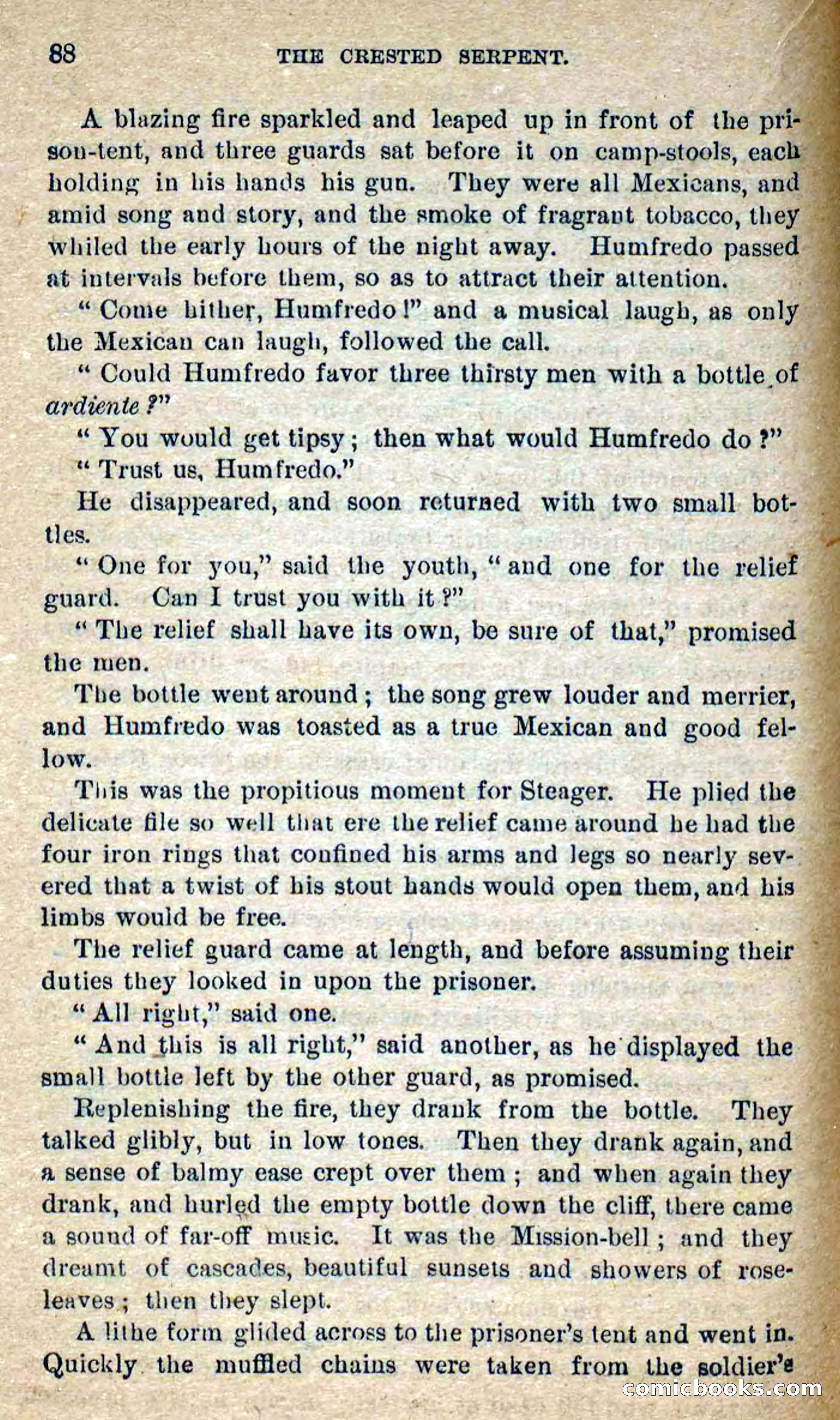 Beadle's Dime Novels No. 300: The Crested Serpent — page 84 of 100