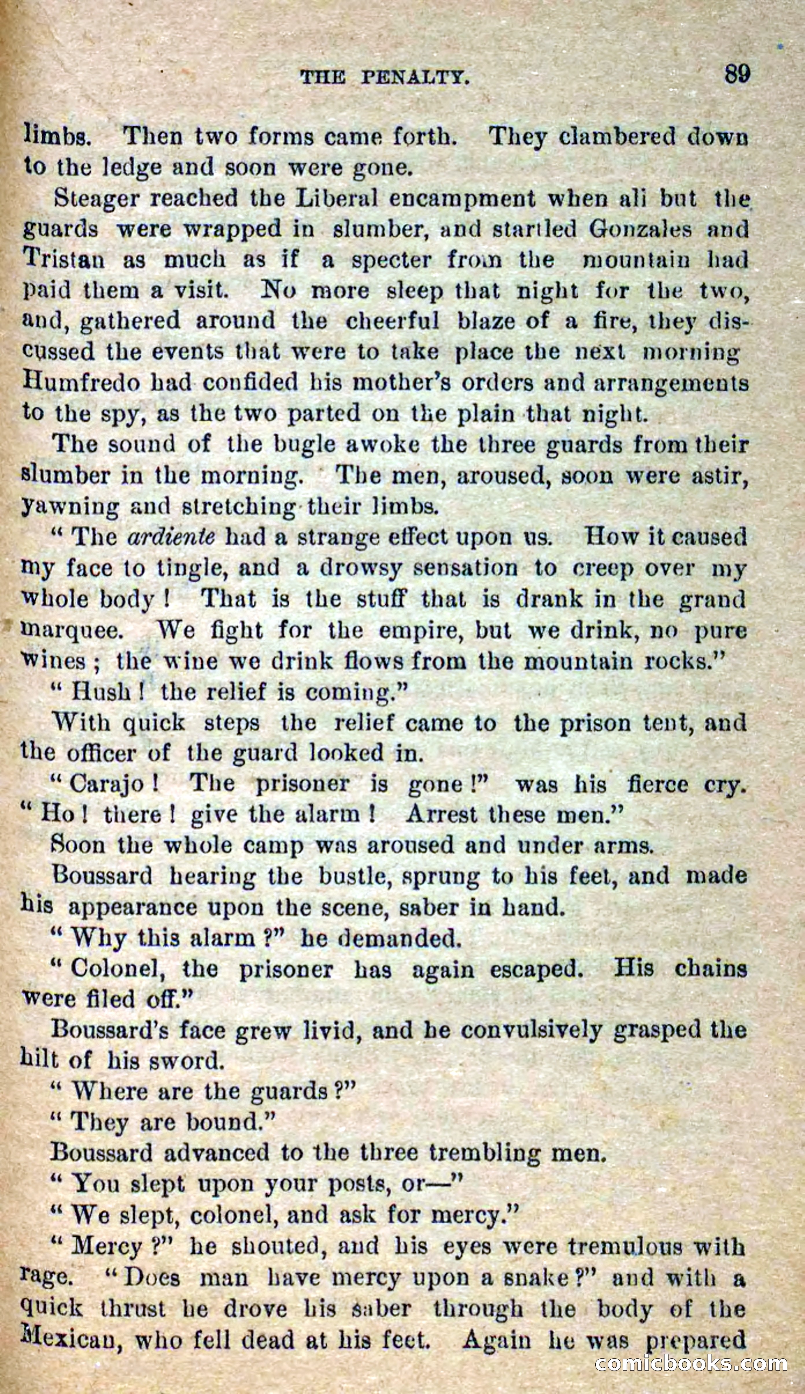 Beadle's Dime Novels No. 300: The Crested Serpent — page 85 of 100