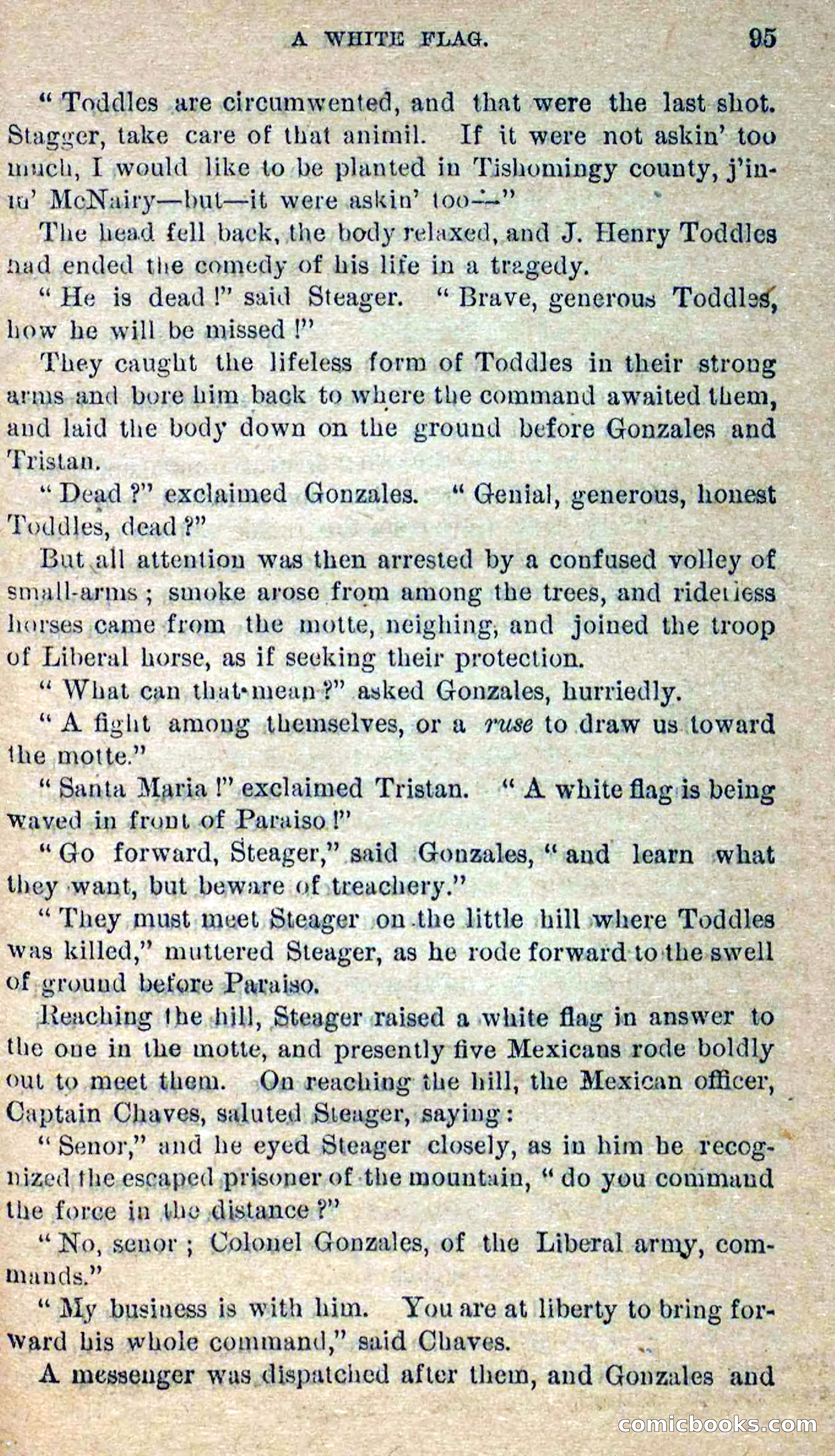 Beadle's Dime Novels No. 300: The Crested Serpent — page 91 of 100